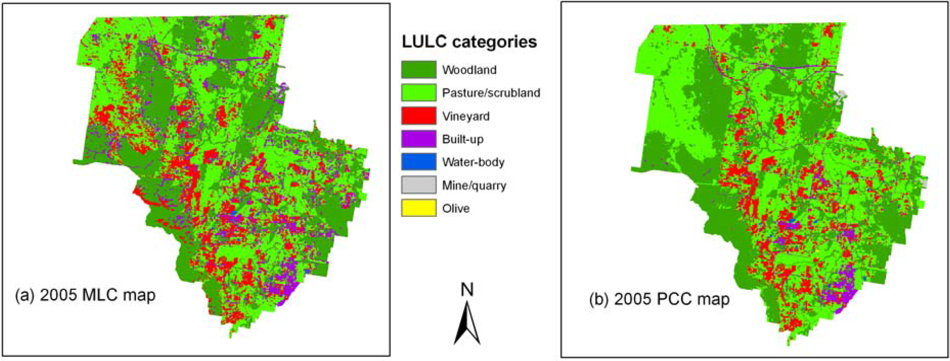 Remote Sensing | Free Full-Text | Improving the Accuracy of Land Use and  Land Cover Classification of Landsat Data Using Post-Classification  Enhancement