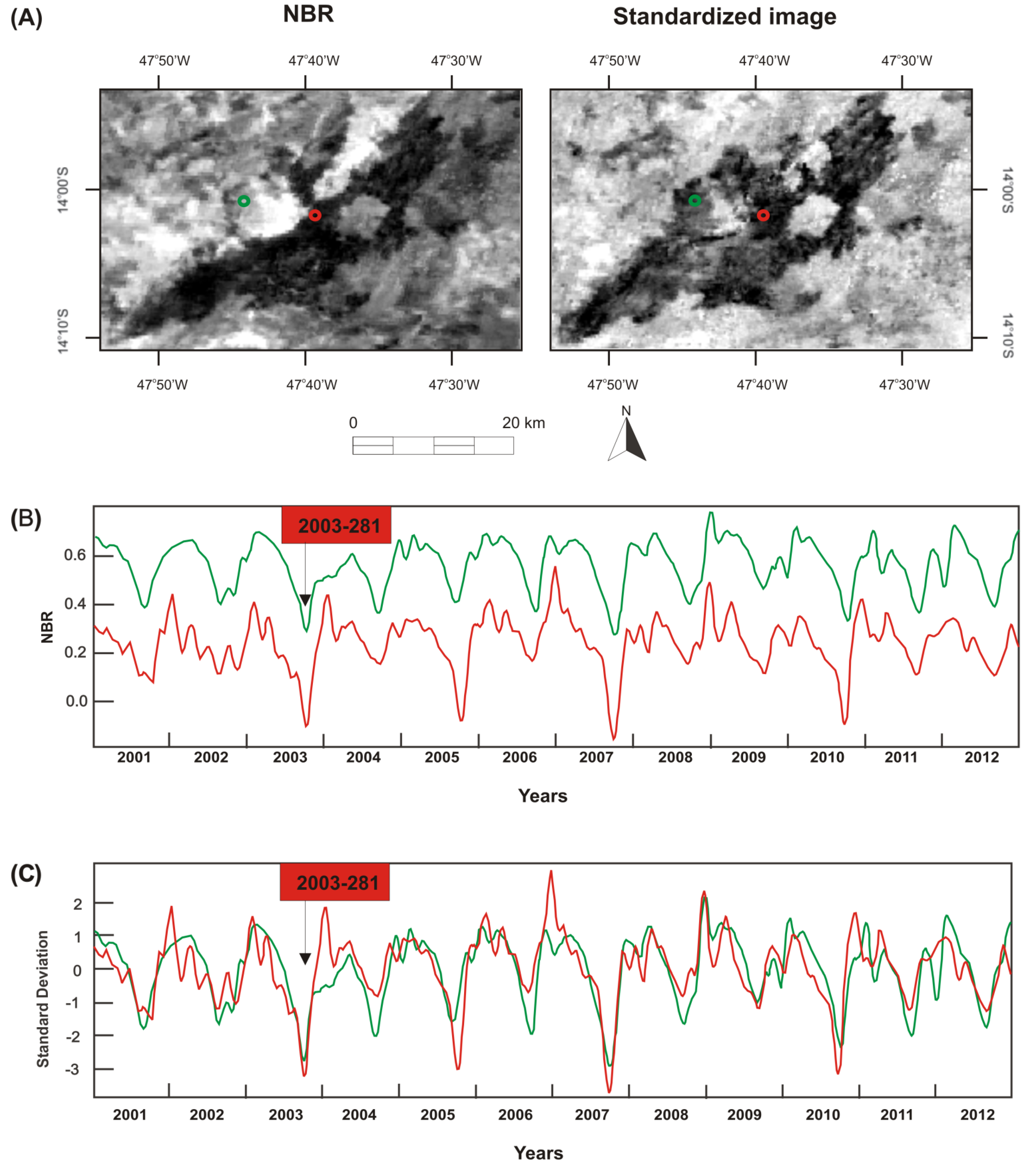 Remote Sensing Free Full Text Standardized Time Series And