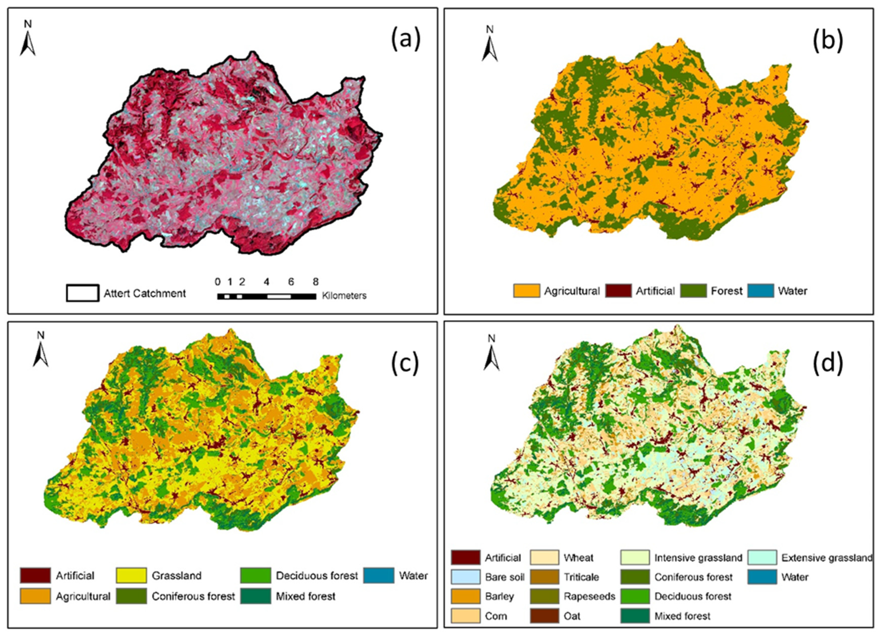 Remote Sensing Free Full Text The Improvement Of Land Cover Classification By Thermal Remote