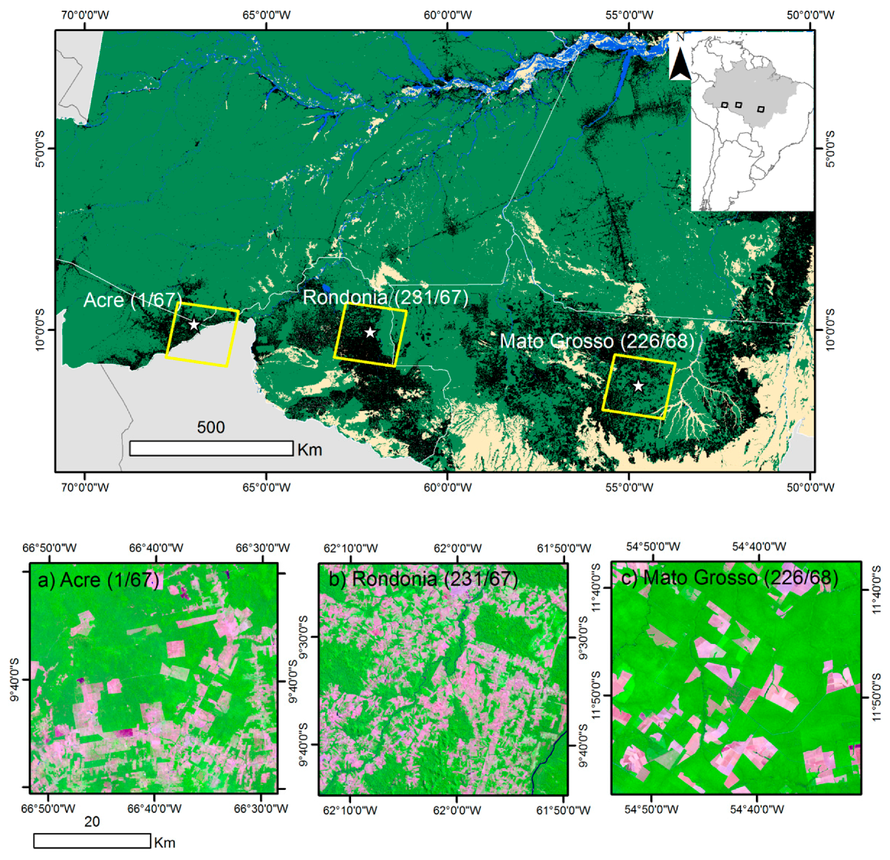 Remote Sensing | Free Full-Text | Dry Season Evapotranspiration Dynamics  over Human-Impacted Landscapes in the Southern Amazon Using the  Landsat-Based METRIC Model | HTML