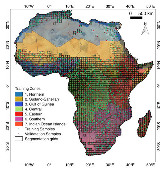 Remote Sensing | Free Full-Text | Nominal 30-m Cropland Extent Map of  Continental Africa by Integrating Pixel-Based and Object-Based Algorithms  Using Sentinel-2 and Landsat-8 Data on Google Earth Engine