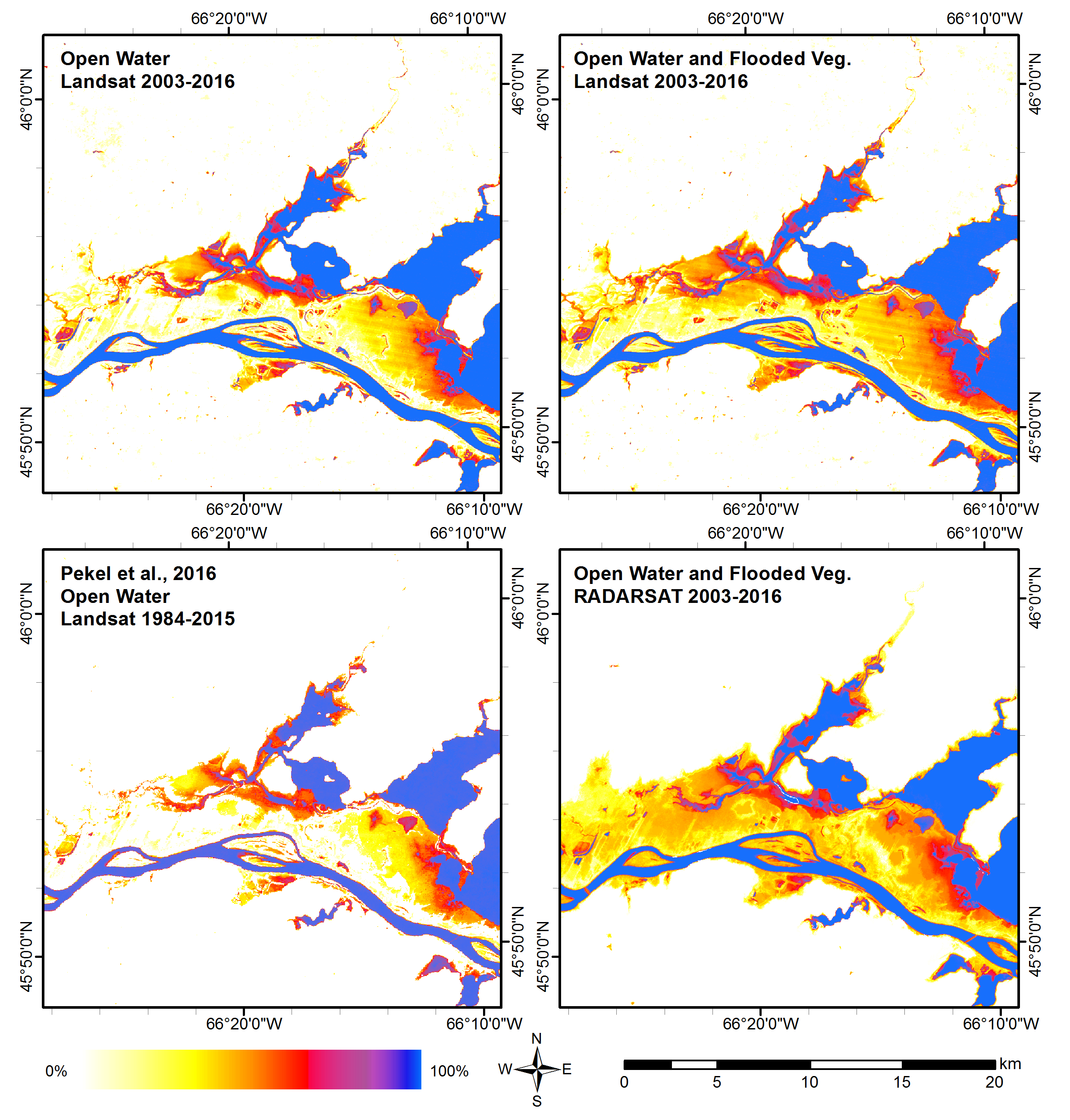 Remote Sensing Free Full Text Comparing Landsat And Radarsat For Current And Historical