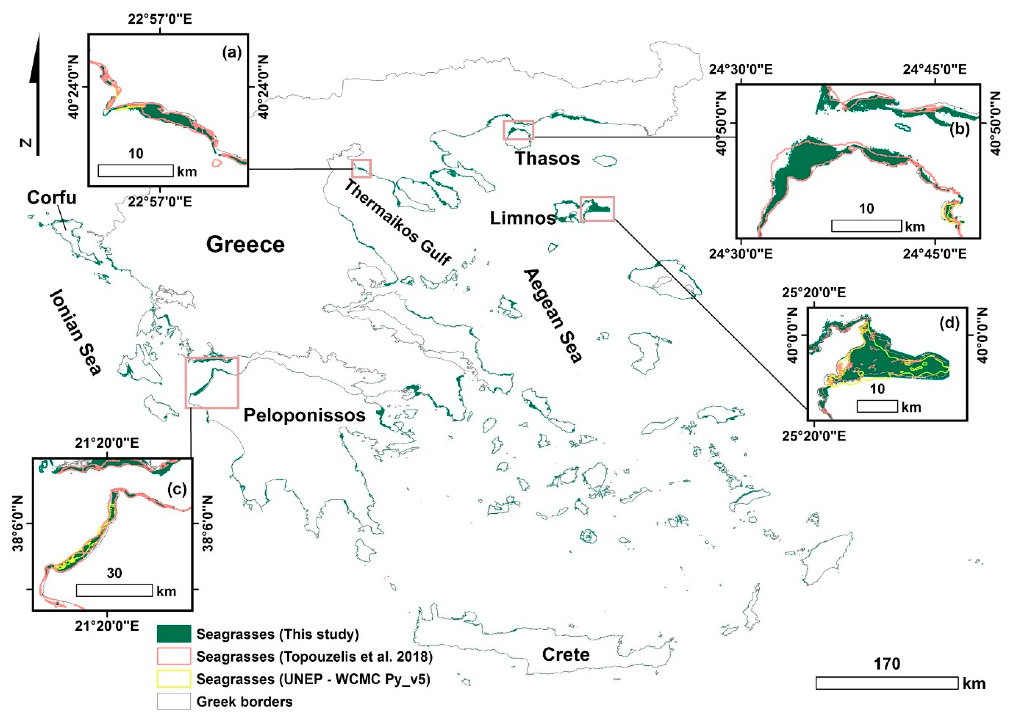 Remote Sensing Free Full Text Towards Global Scale Seagrass Mapping And Monitoring Using Sentinel 2 On Google Earth Engine The Case Study Of The Aegean And Ionian Seas Html