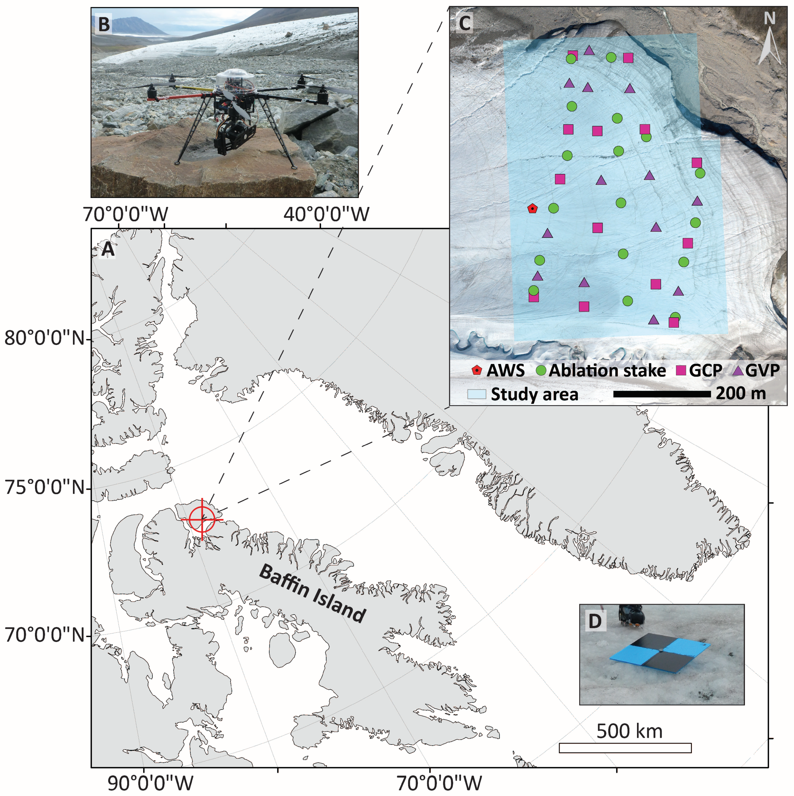 Remote Sensing Free Full Text Detecting Short Term Surface Melt On An Arctic Glacier Using Uav Surveys Html