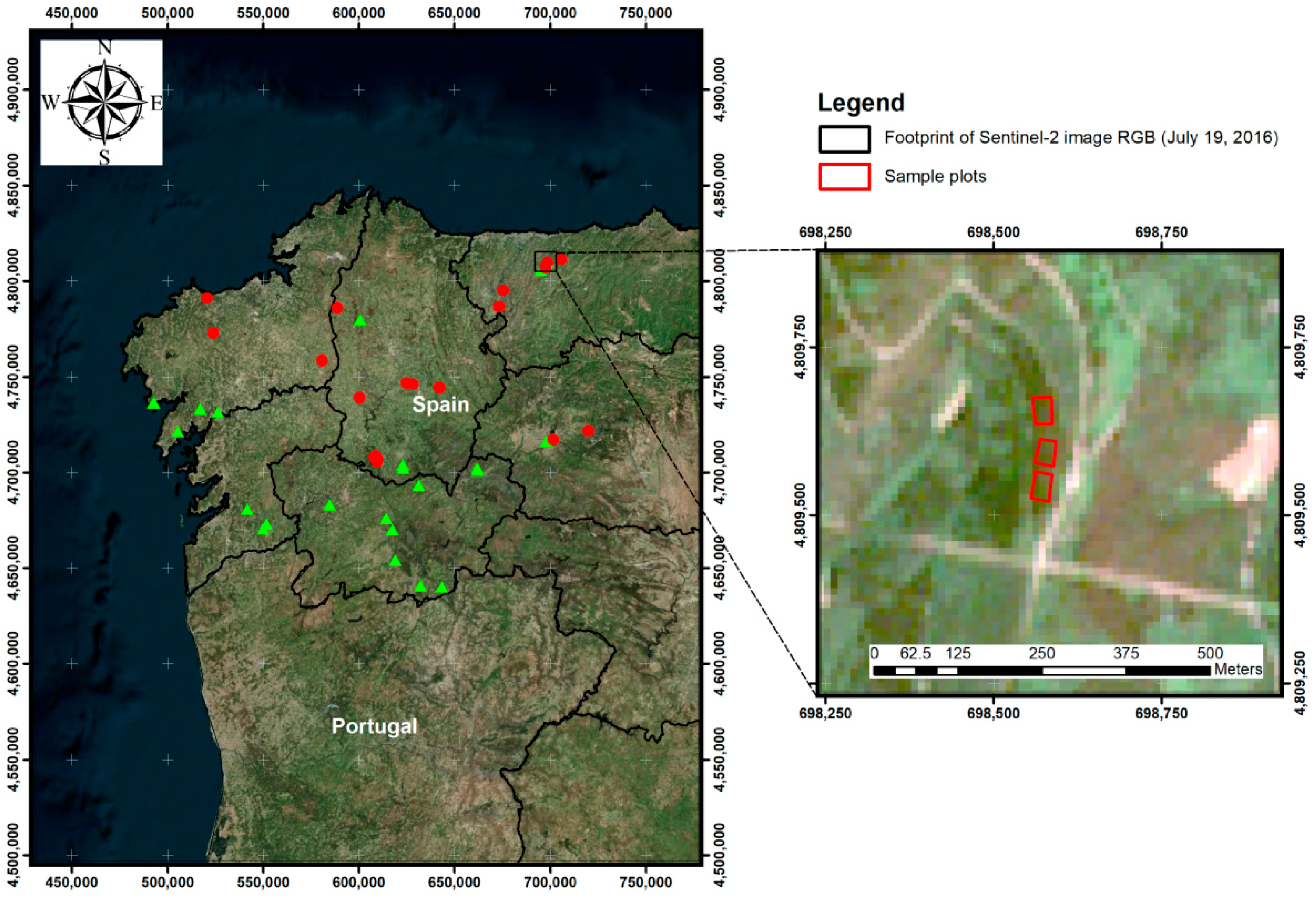Remote Sensing | Free Full-Text | Potential of Sentinel-2A Data to Model  Surface and Canopy Fuel Characteristics in Relation to Crown Fire Hazard |  HTML