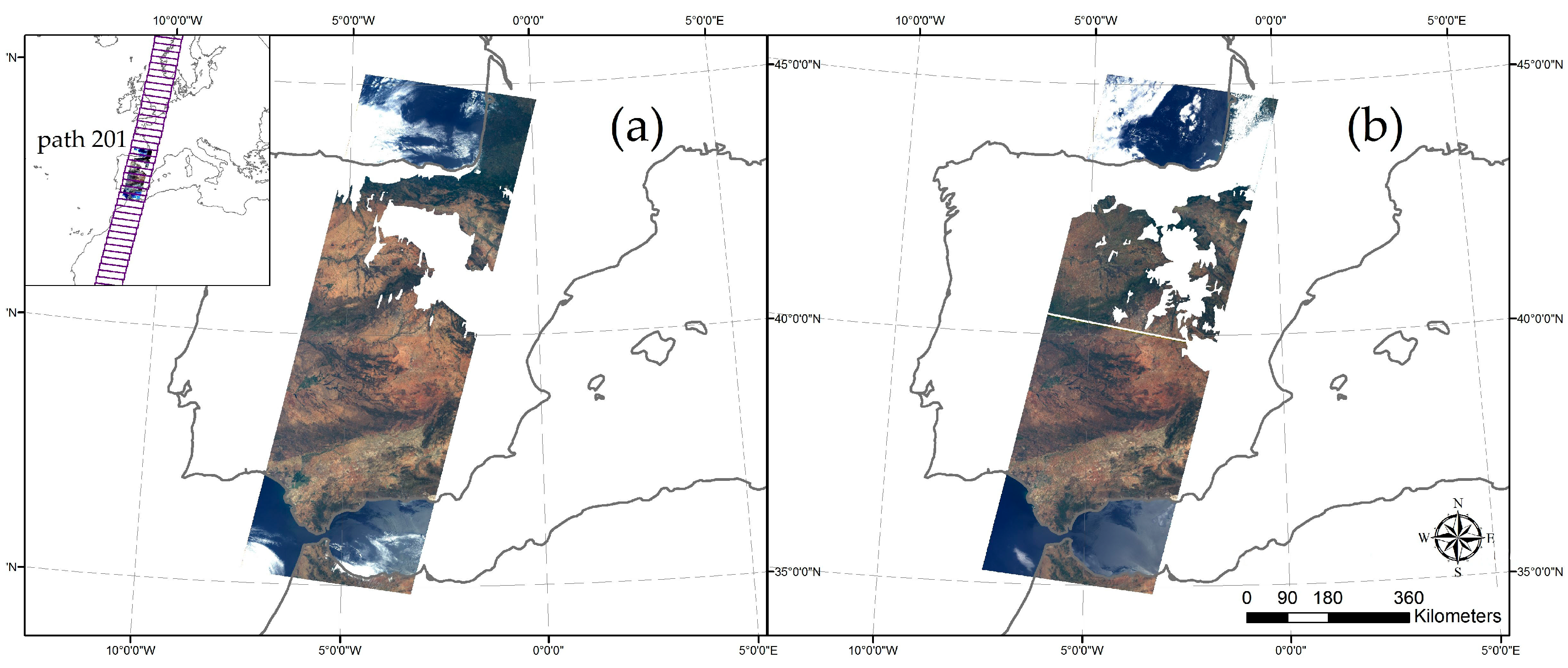 Remote Sensing | Free Full-Text | Improving Land Cover Classifications with  Multiangular Data: MISR Data in Mainland Spain