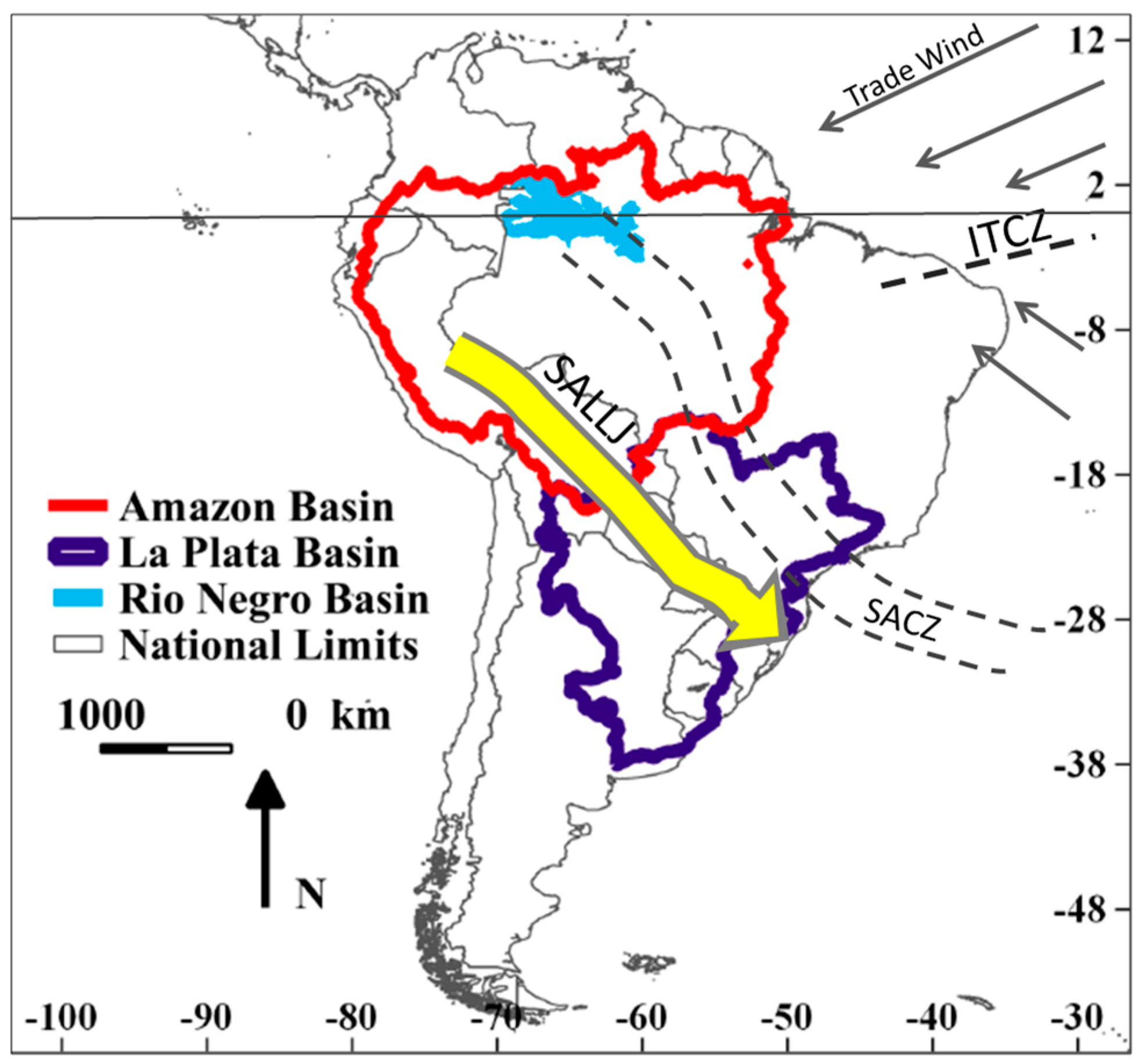 Remote Sensing | Free Full-Text | Performance of TRMM TMPA 3B42 V7 in  Replicating Daily Rainfall and Regional Rainfall Regimes in the Amazon  Basin (1998–2013)