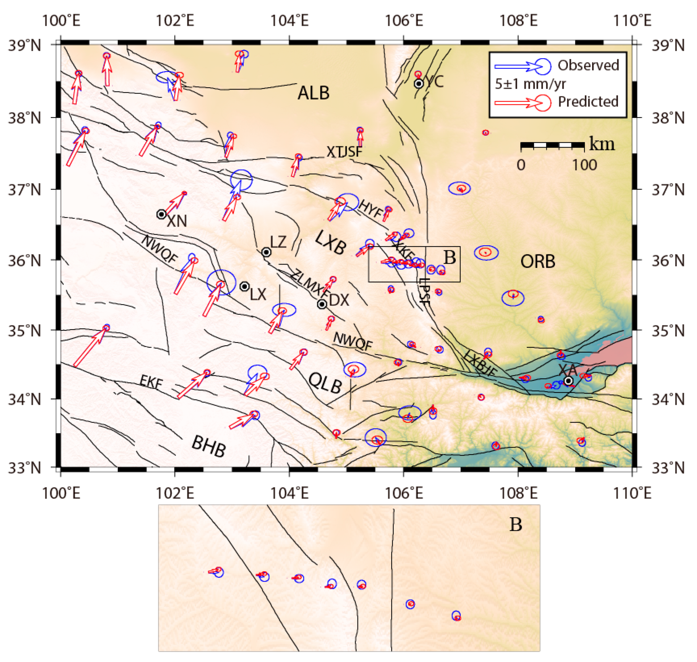 rent faktisk computer imperium Remote Sensing | Free Full-Text | Crustal Deformation on the Northeastern  Margin of the Tibetan Plateau from Continuous GPS Observations