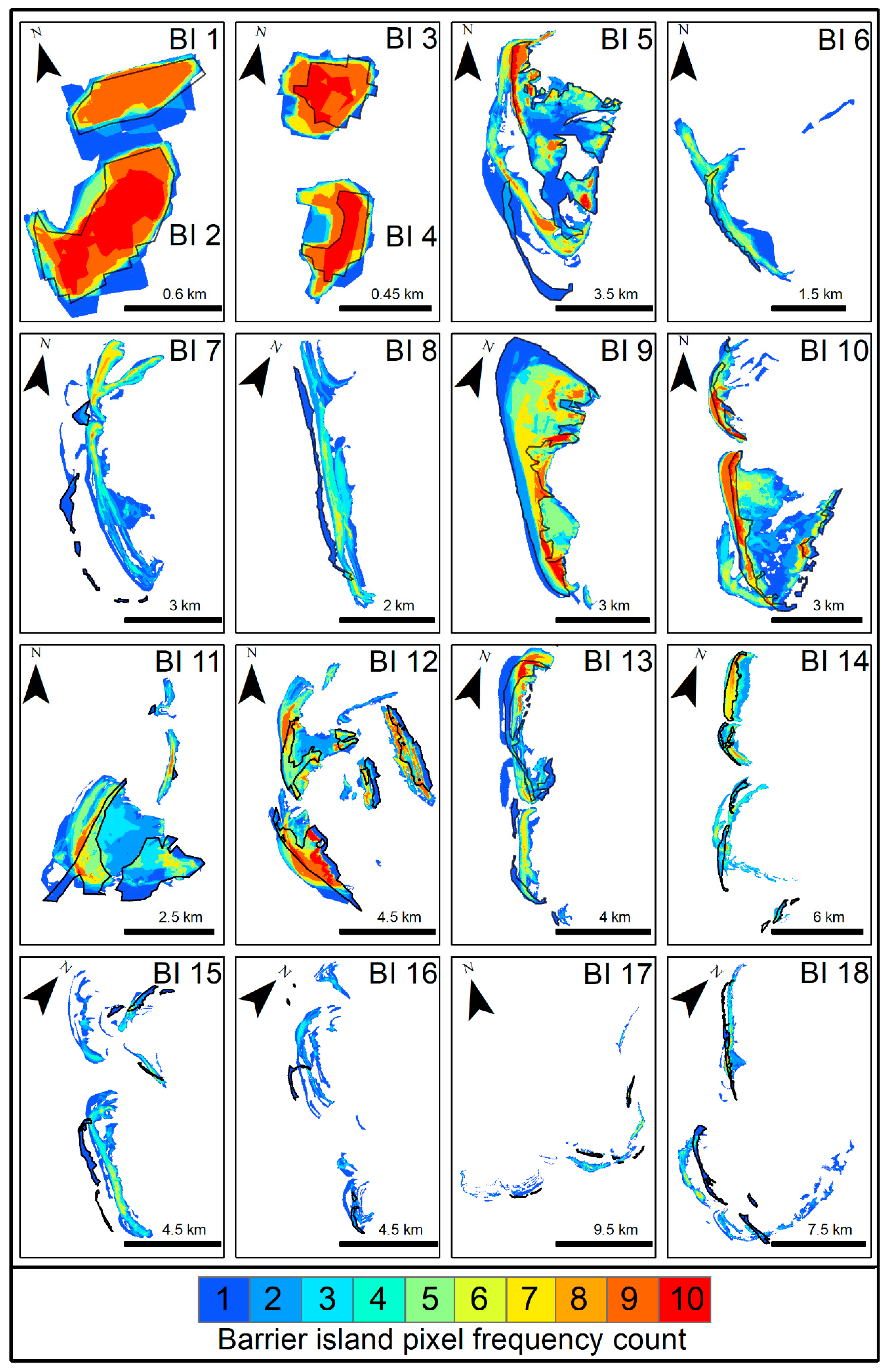 Remote Sensing Free Full Text Spatial And Temporal Variability