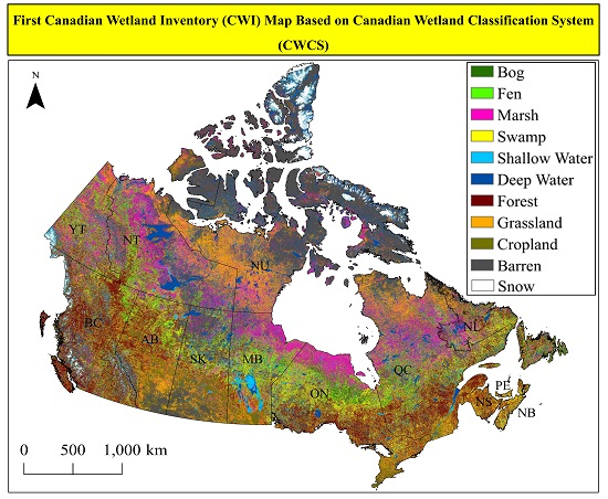 Remote Sensing Free Full Text Canadian Wetland Inventory