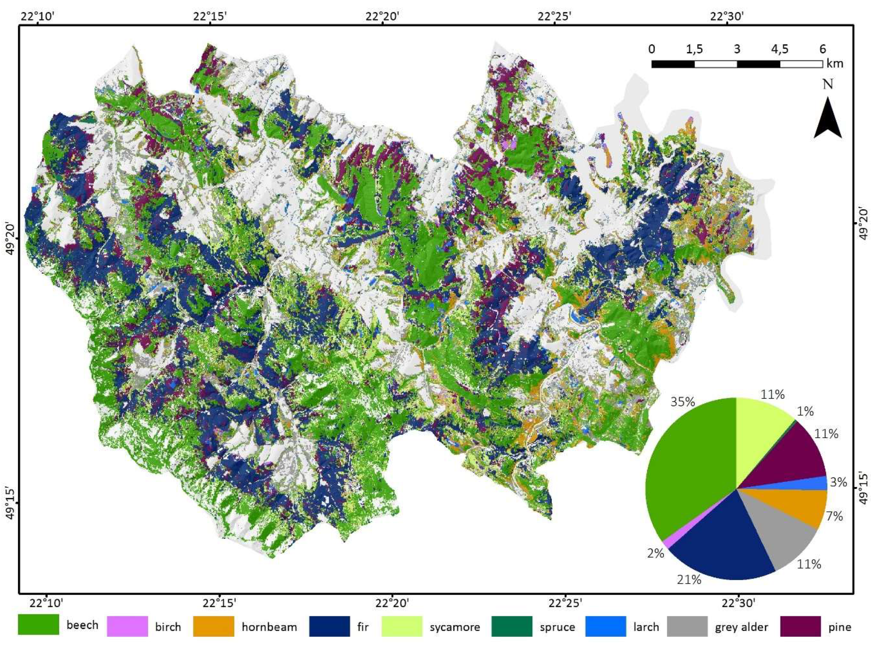 Remote Sensing | Free Full-Text | Forest Stand Species Mapping Using the  Sentinel-2 Time Series