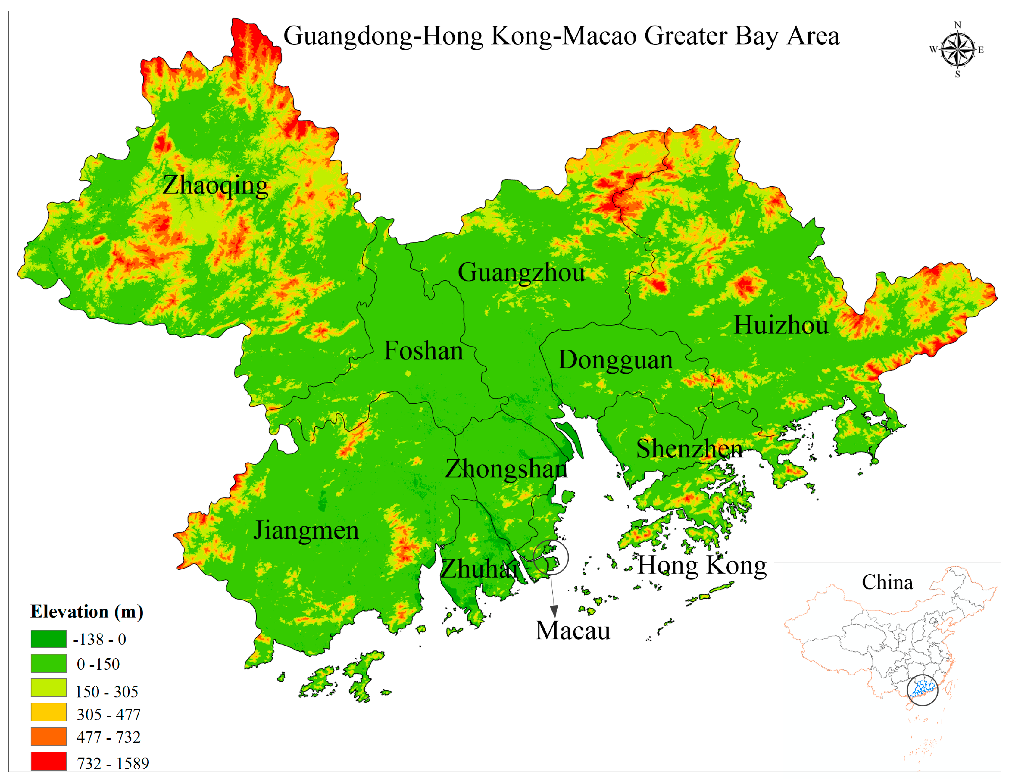 Guangzhou and Hong Kong Factories Maps.