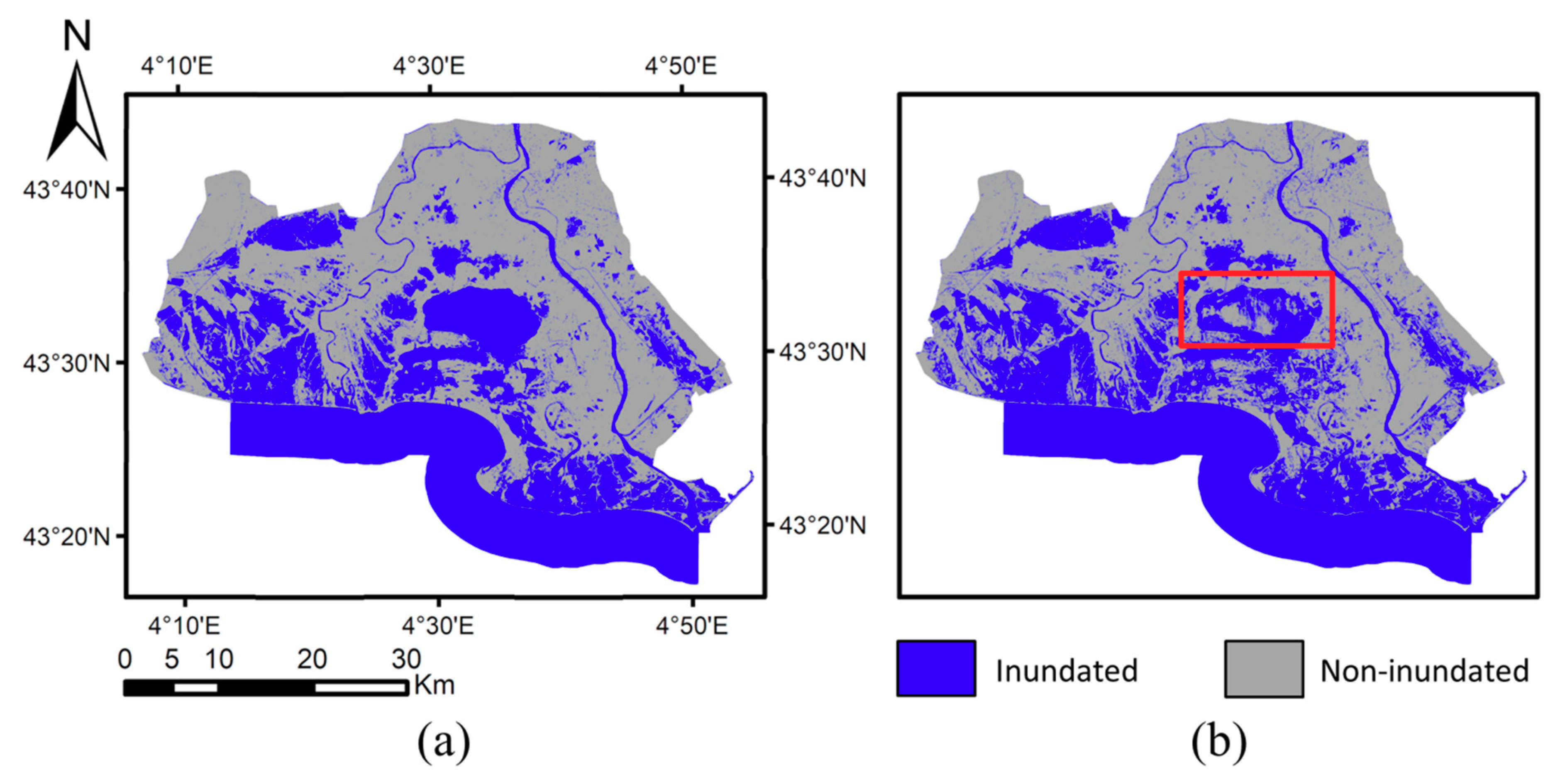 Remote Sensing Free Full Text Automatic Inundation Mapping Using Sentinel 2 Data Applicable To Both Camargue And Donana Biosphere Reserves Html