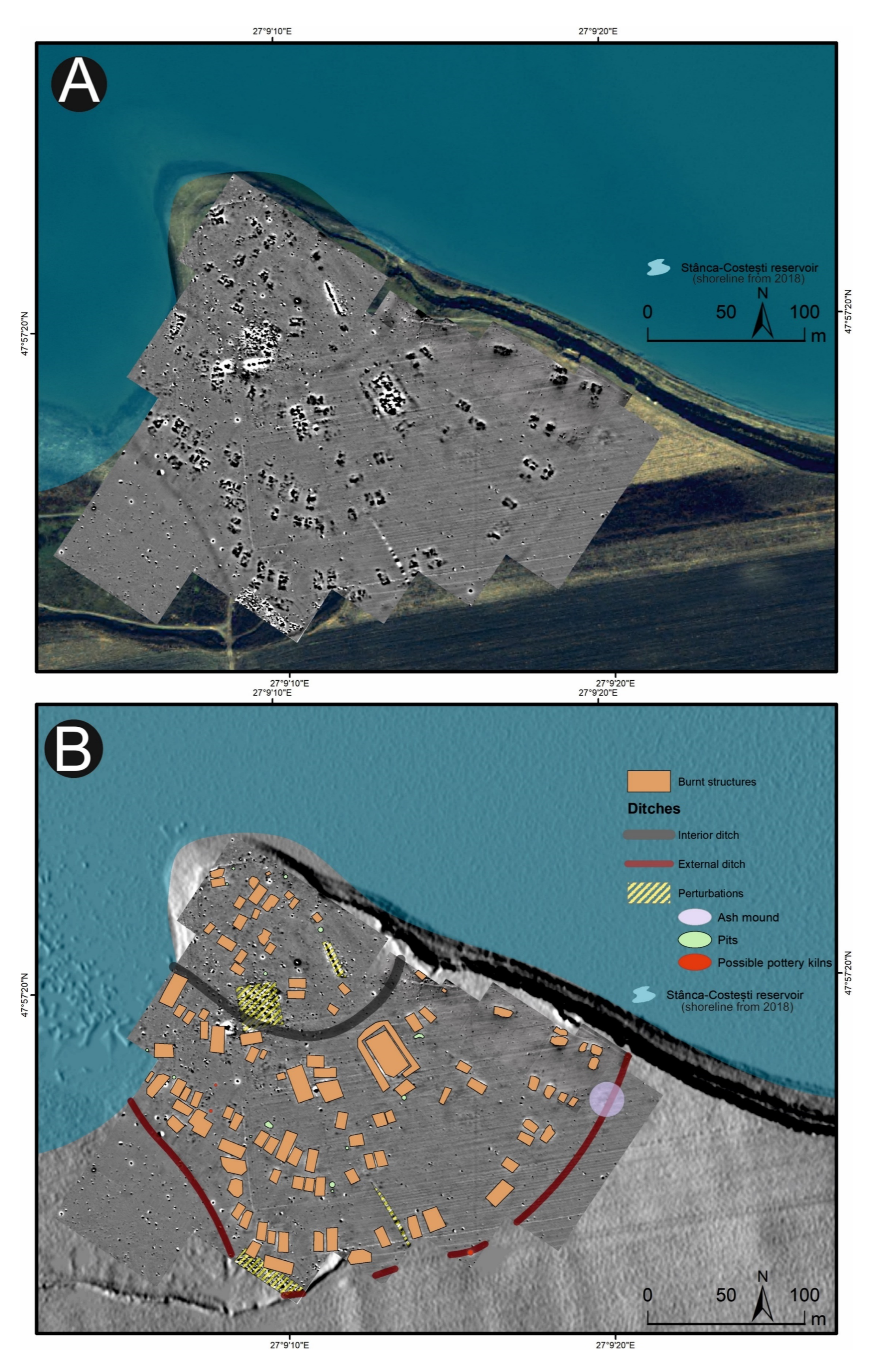 Remote Sensing | Free Full-Text | Pars pro toto—Remote Sensing Data for the  Reconstruction of a Rounded Chalcolithic Site from NE Romania: The Case of  Ripiceni–Holm Settlement (Cucuteni Culture) | HTML