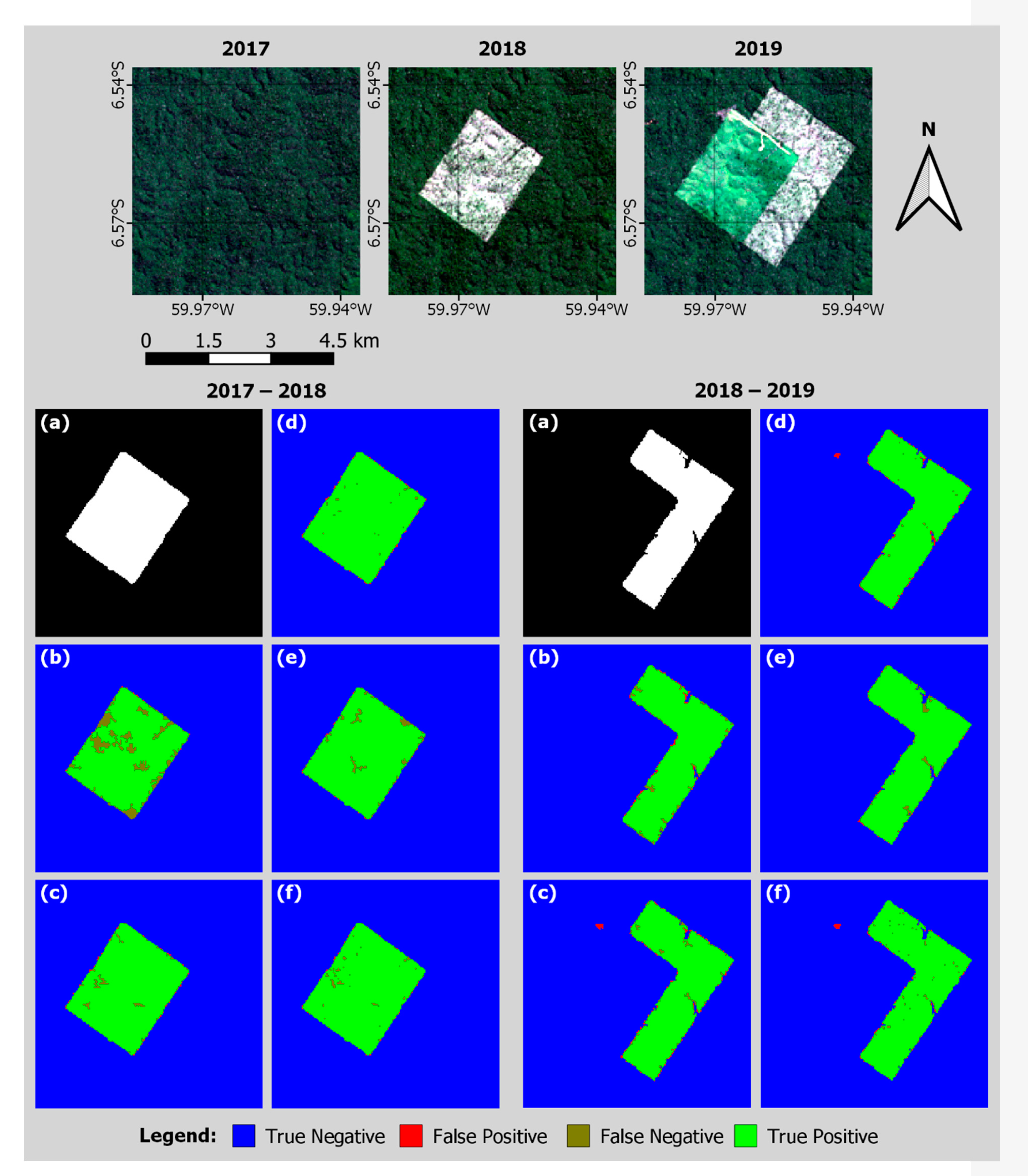 Remote Sensing Free Full Text Change Detection Of Deforestation In The Brazilian Amazon Using Landsat Data And Convolutional Neural Networks Html