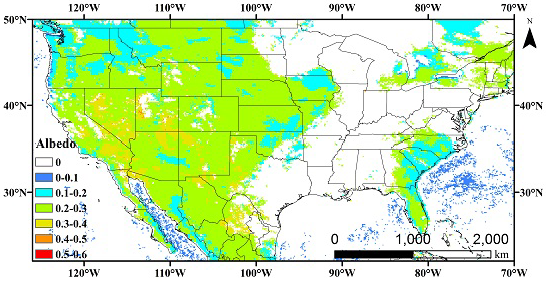 Remote Sensing | Free Full-Text | The Estimation of Surface Albedo from ...