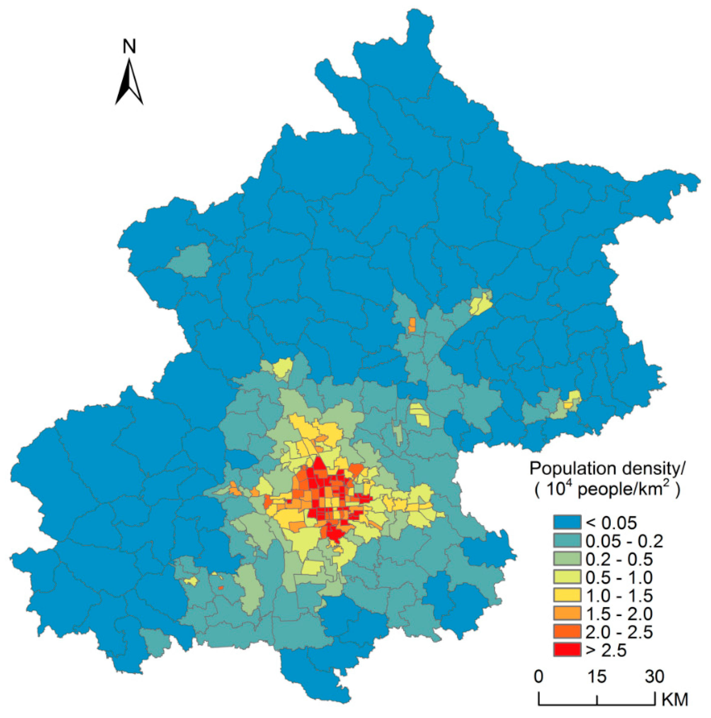 Remote Sensing Free FullText Population Spatialization in Beijing