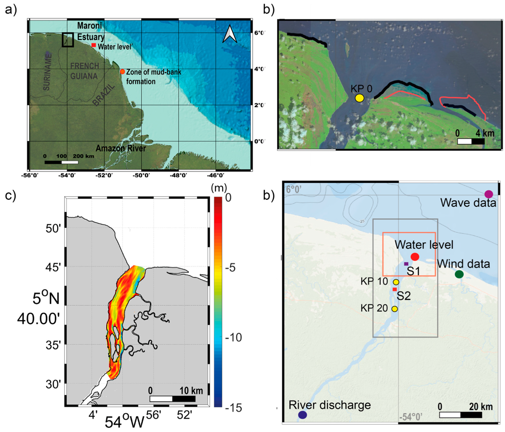 Remote Sensing | Free Full-Text | Dynamics of the Estuarine Turbidity  Maximum Zone from Landsat-8 Data: The Case of the Maroni River Estuary,  French Guiana