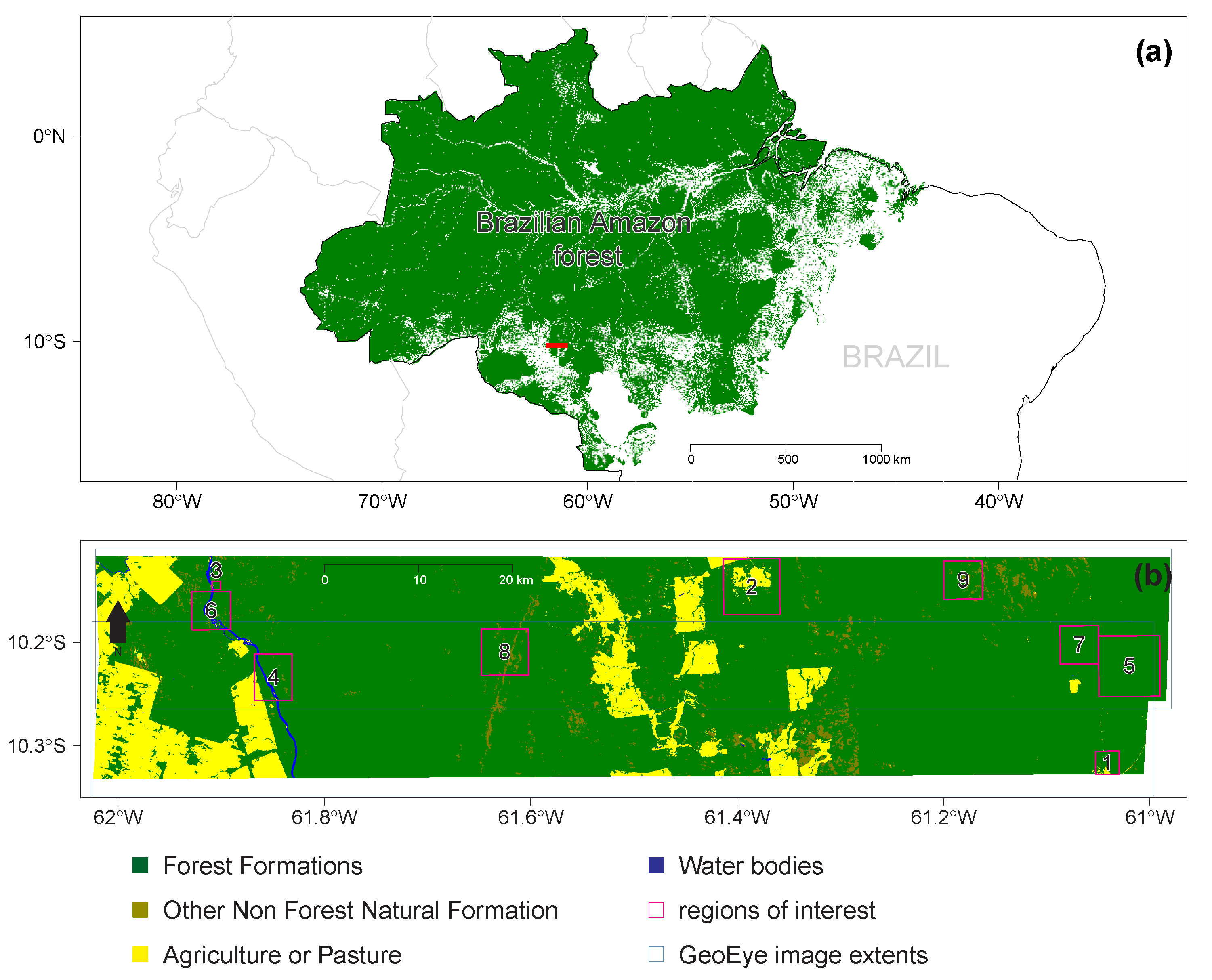 Remote Sensing | Free Full-Text | Regional Mapping and Spatial Distribution  Analysis of Canopy Palms in an Amazon Forest Using Deep Learning and VHR  Images | HTML