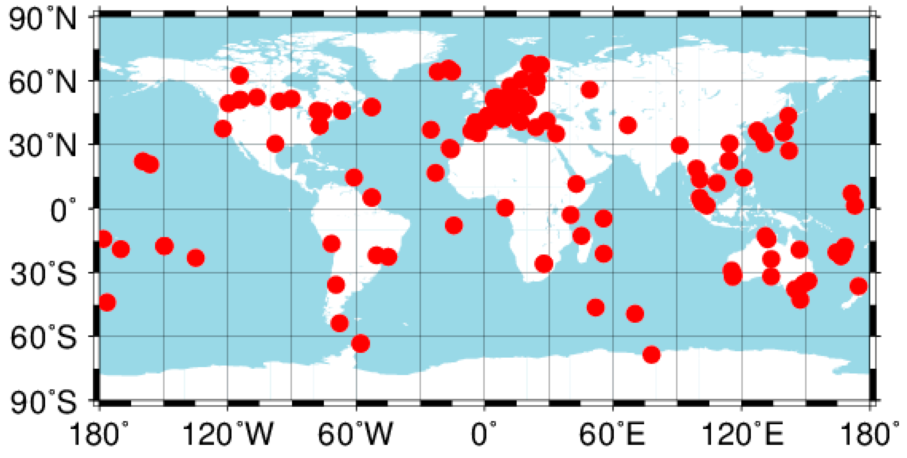 Remote Sensing Free Full Text Triple Frequency Gps Un Differenced And Uncombined Ppp Ambiguity Resolution Using Observable Specific Satellite Signal Biases Html