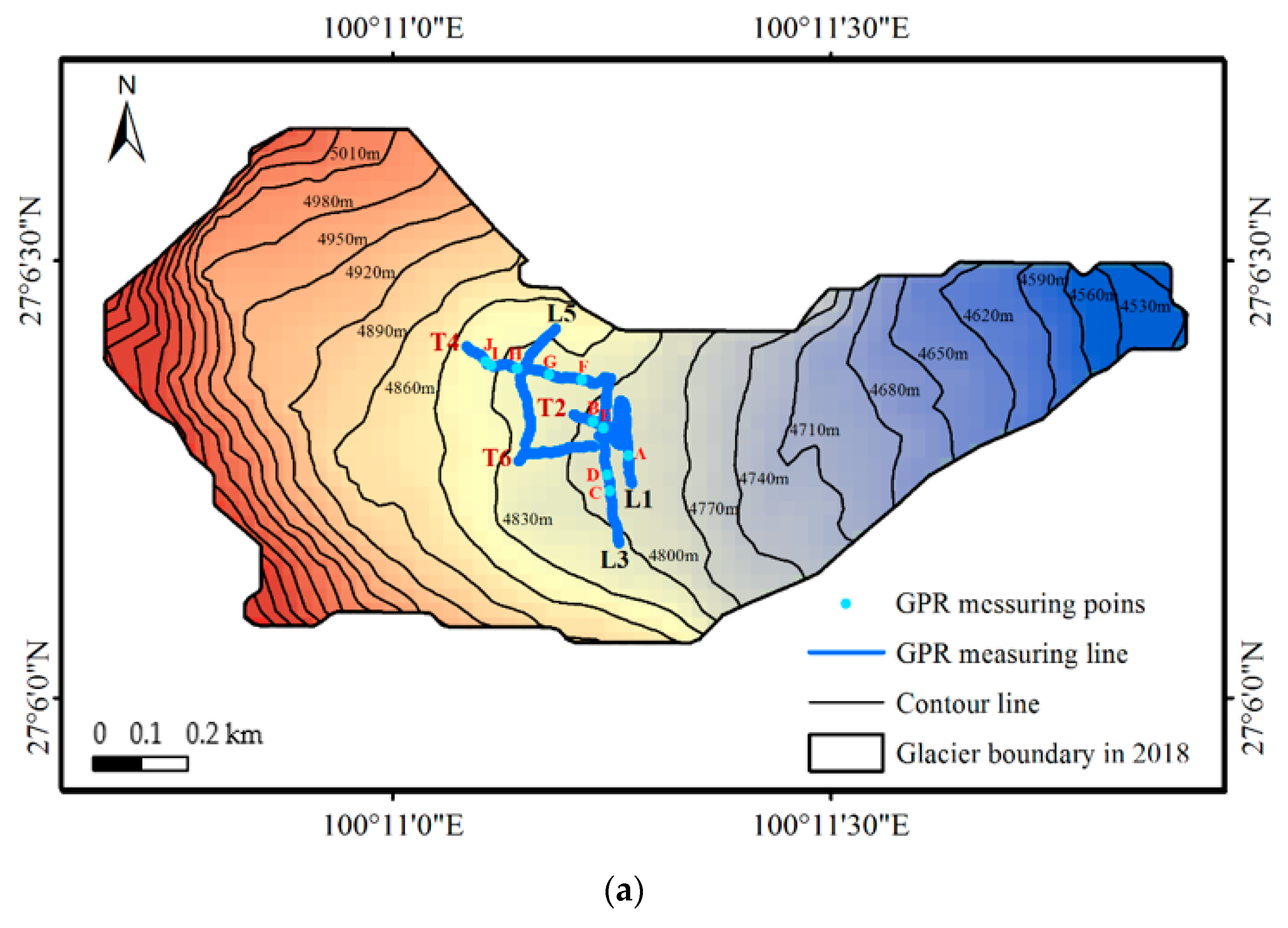 Remote Sensing Free Full Text Estimation Of Ice Thickness And The Features Of Subglacial Media Detected By Ground Penetrating Radar At The Baishui River Glacier No 1 In Mt Yulong China Html