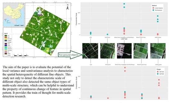 Remote Sensing | Free Full-Text | Identification of the Characteristic  Scale of Fine Ground Objects: A Case Study of the Core Observation Area in  the Middle Reaches of the Heihe River Basin