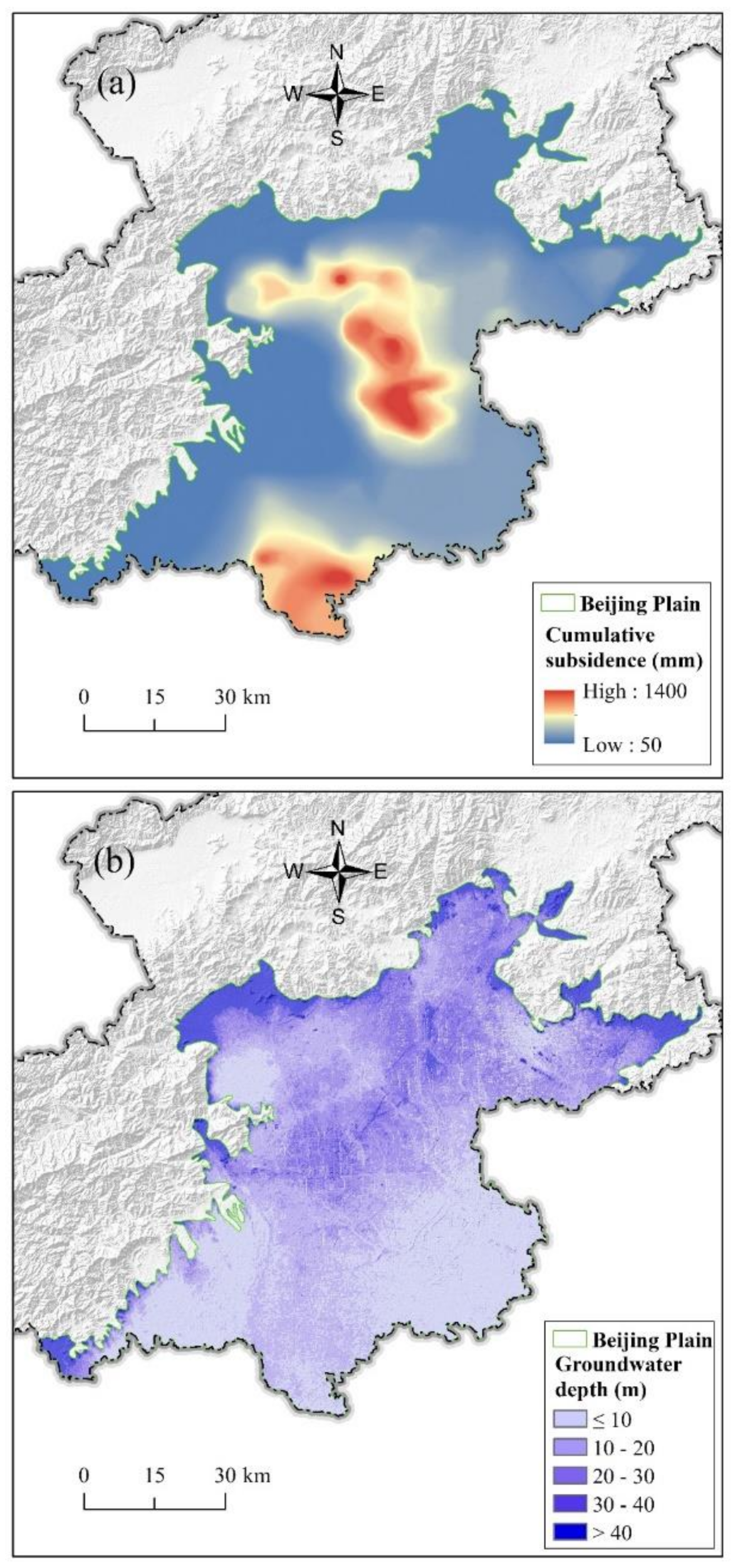 Remote Sensing Free Full Text Flood Risk Assessment Of Subway Systems In Metropolitan Areas Under Land Subsidence Scenario A Case Study Of Beijing Html