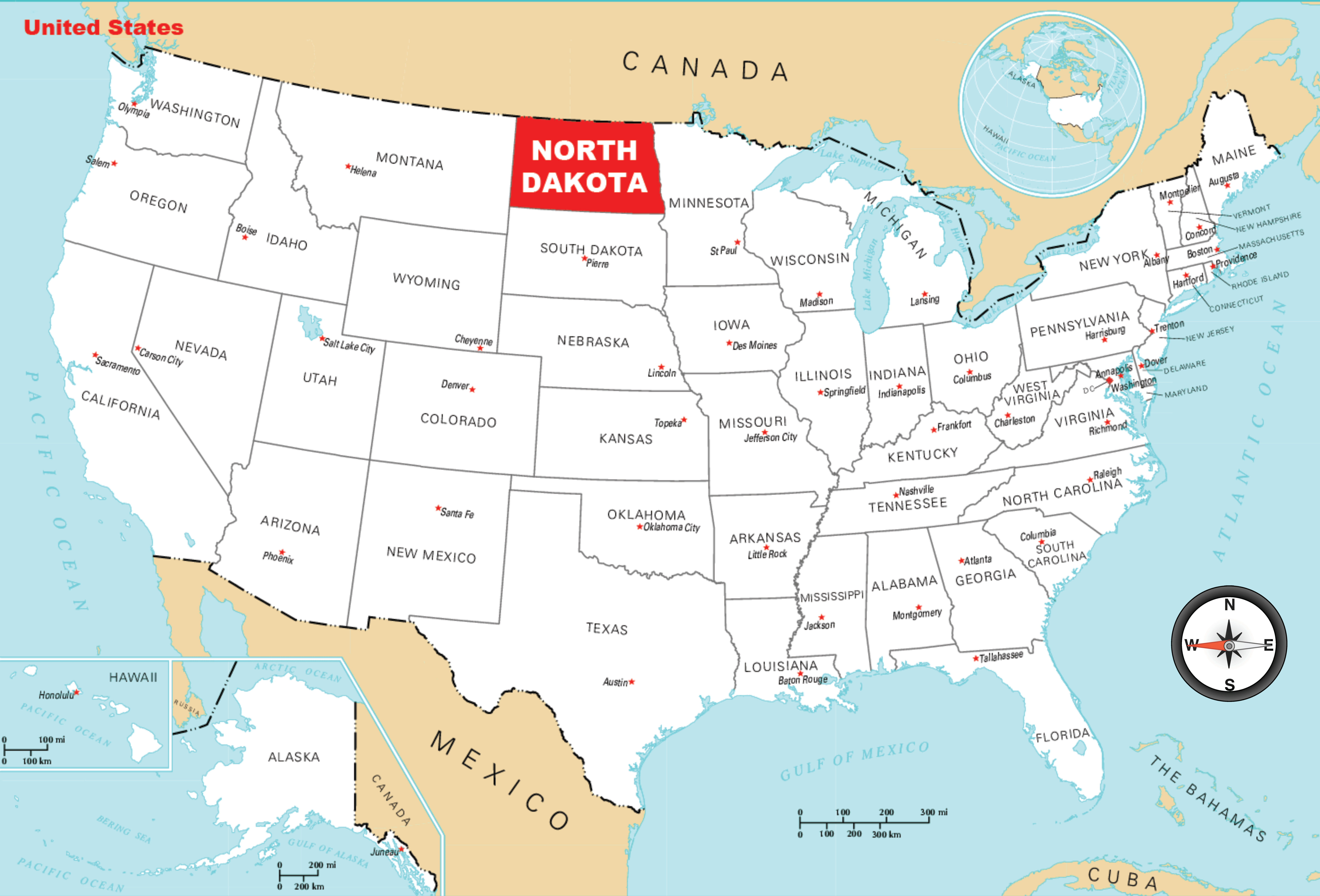 Map Of North Dakota And Canada Remote Sensing | Free Full-Text | Learning From Nighttime Observations Of  Gas Flaring In North Dakota For Better Decision And Policy Making | Html