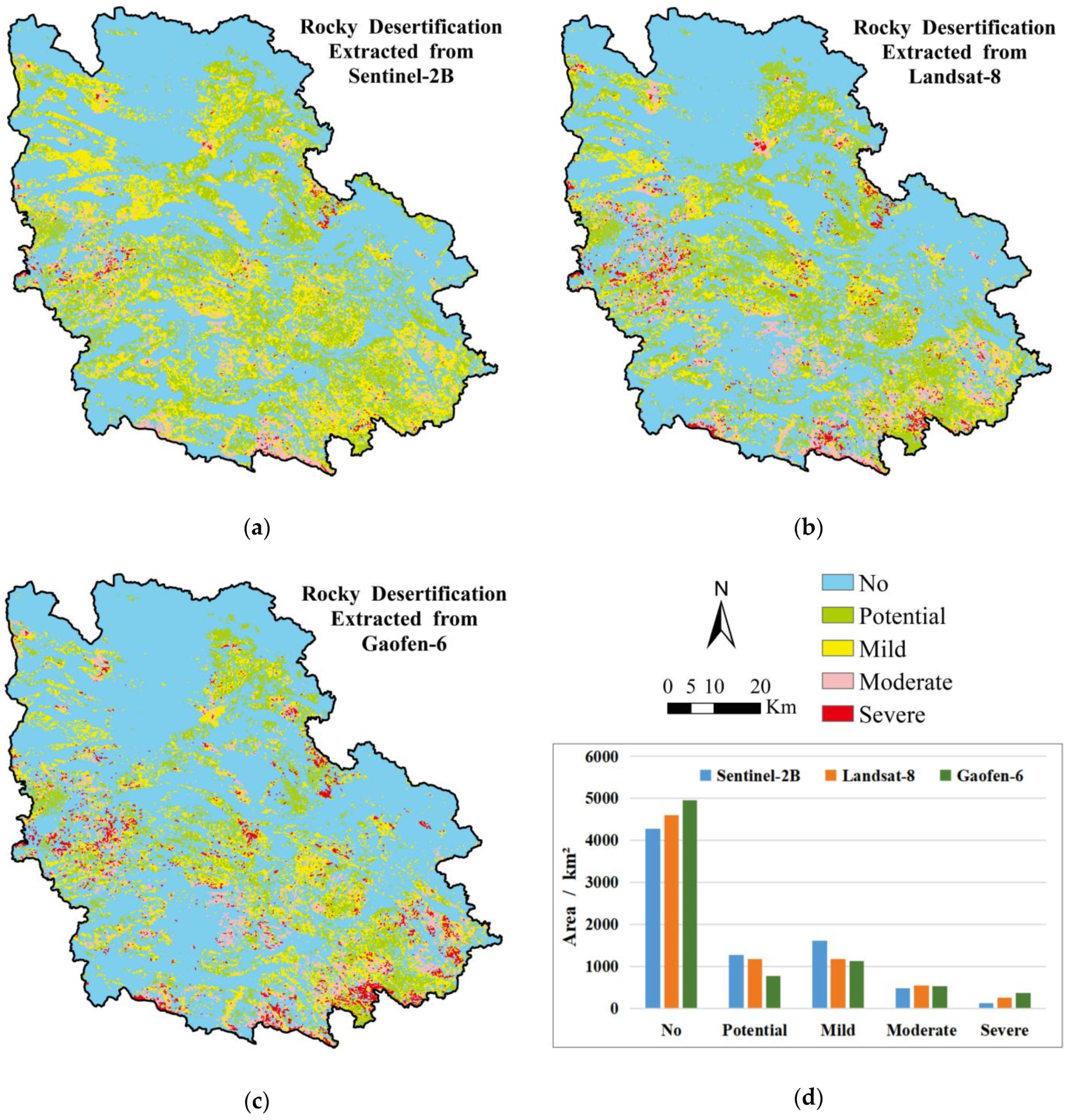 Remote Sensing | Free Full-Text | Extracting Information on Rocky  Desertification from Satellite Images: A Comparative Study | HTML