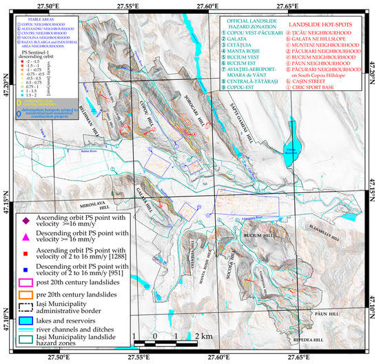 Remote Sensing | Free Full-Text | Assessing Urban Landslide Dynamics  through Multi-Temporal InSAR Techniques and Slope Numerical Modeling | HTML