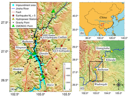 Remote Sensing | Free Full-Text | Lithospheric Equilibrium, Environmental  Changes, and Potential Induced-Earthquake Risk around the Newly Impounded  Baihetan Reservoir, China
