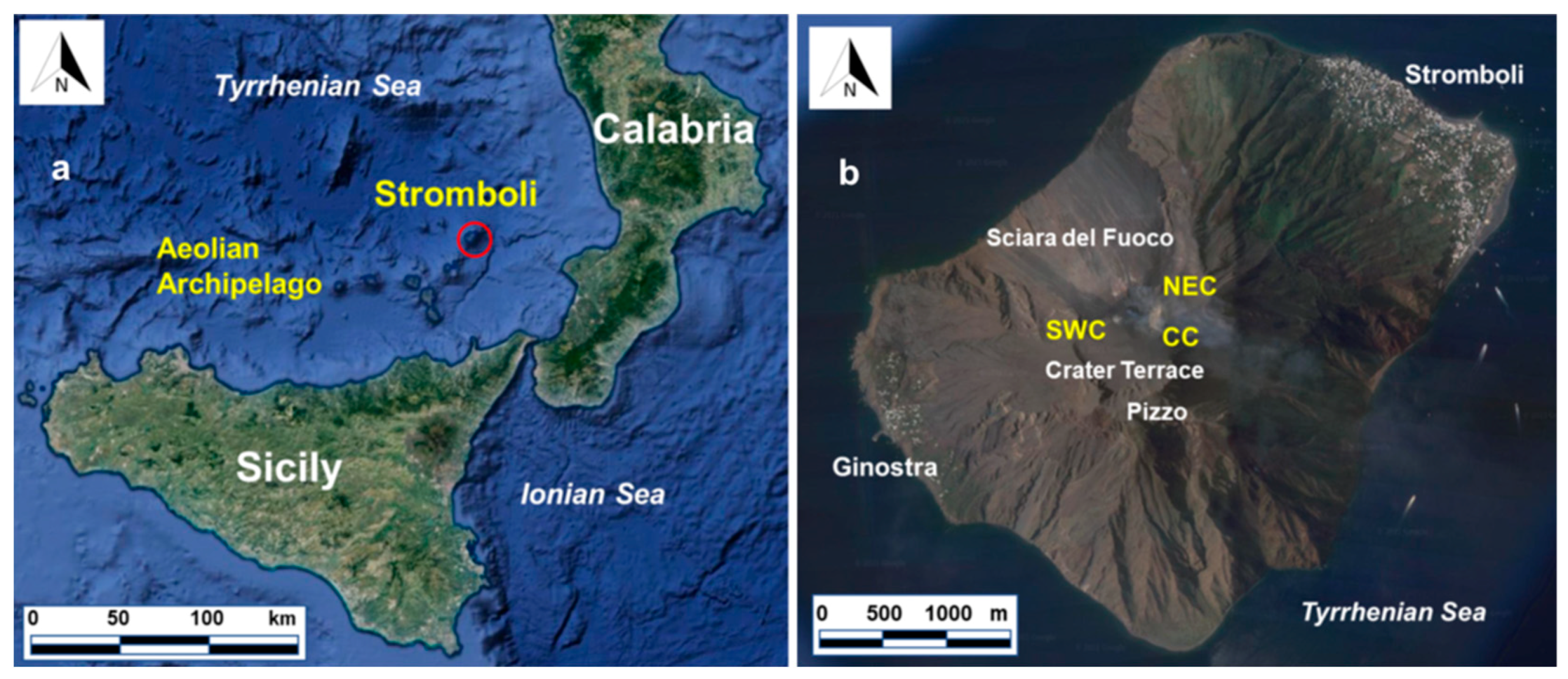 Remote Sensing | Free Full-Text | Classifying Major Explosions and  Paroxysms at Stromboli Volcano (Italy) from Space