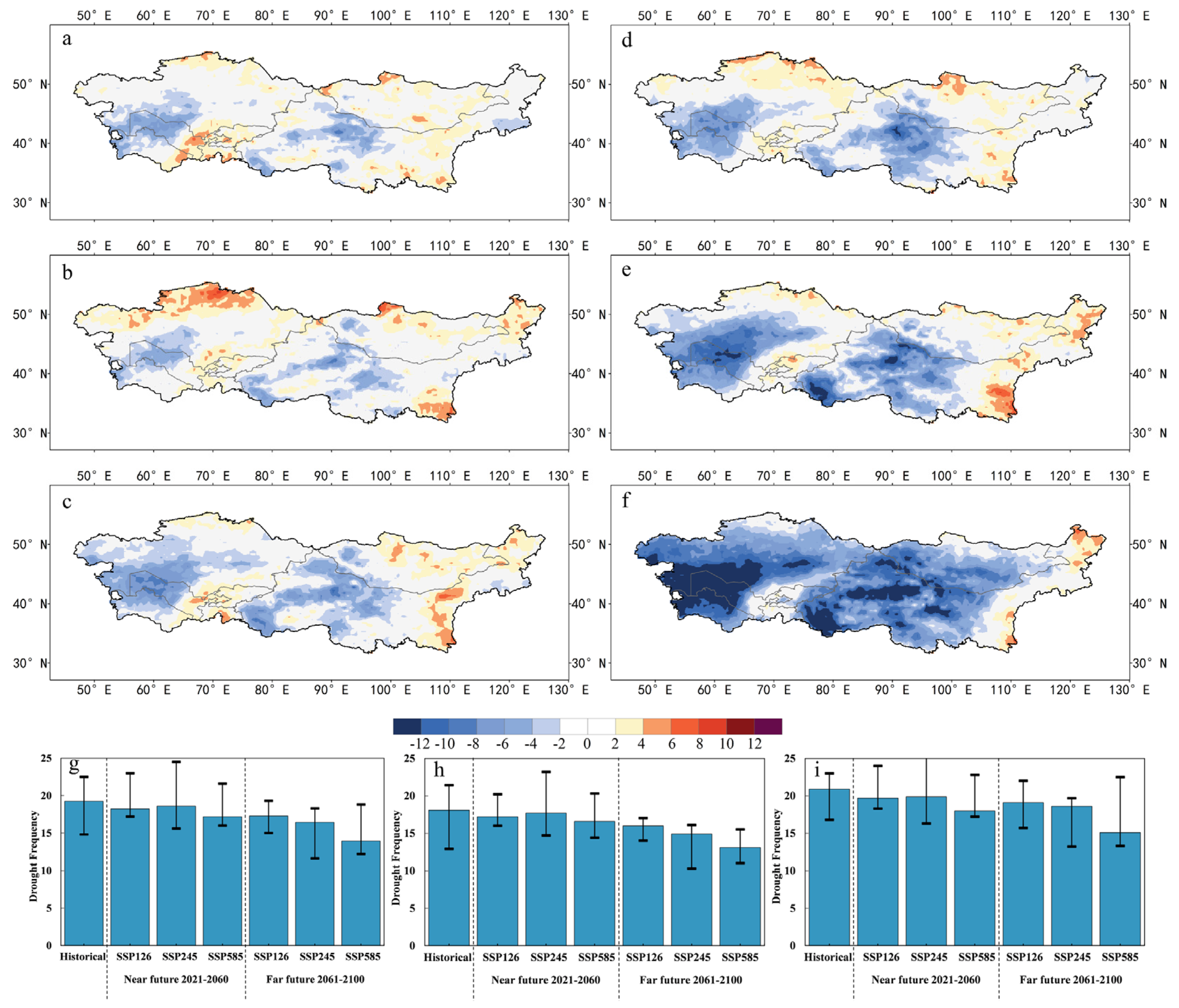 Remote Sensing | Free Full-Text | Projected Meteorological Drought over  Asian Drylands under Different CMIP6 Scenarios | HTML