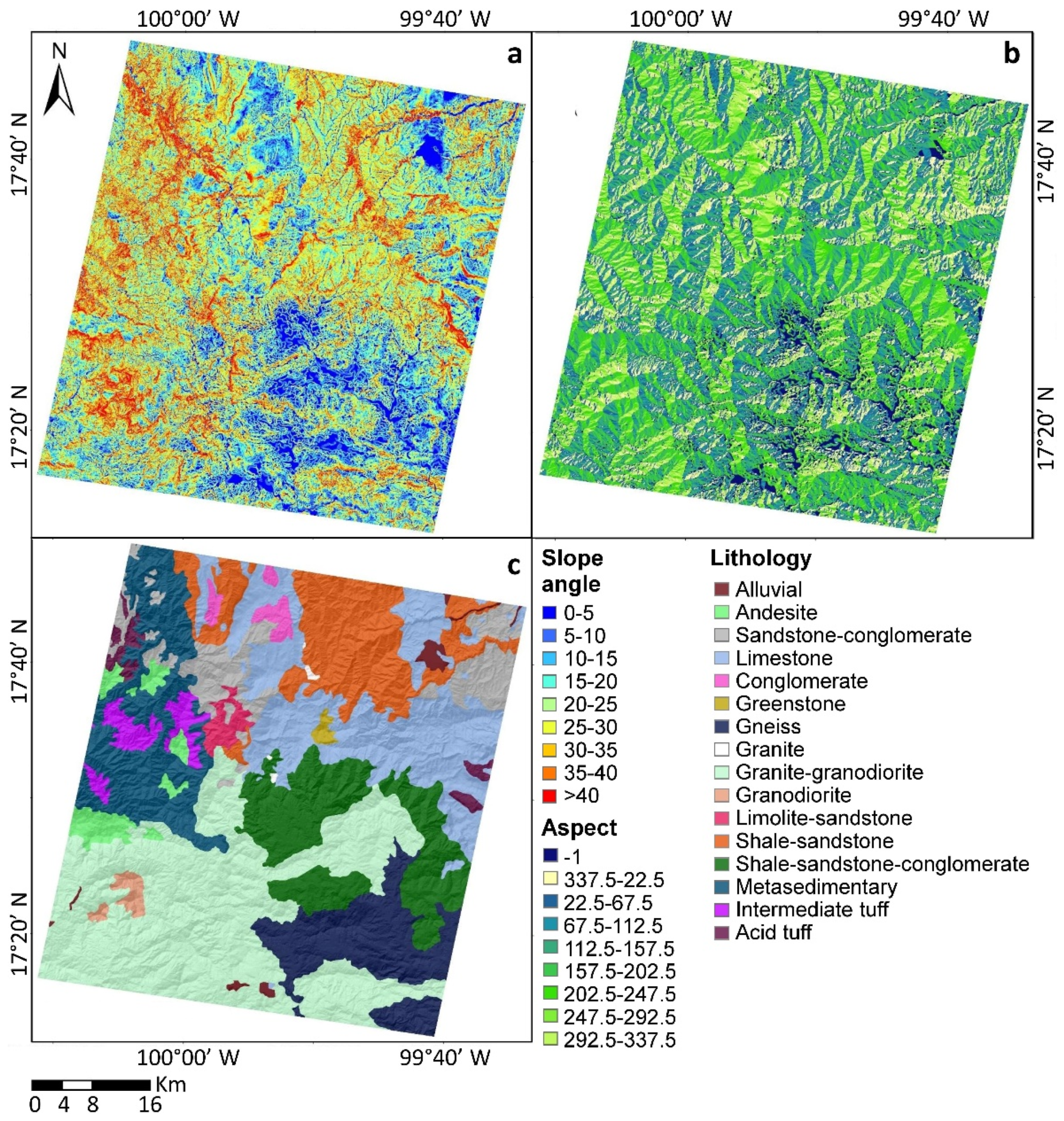 Remote Sensing | Free Full-Text | Evaluation of Conditioning Factors of  Slope Instability and Continuous Change Maps in the Generation of Landslide  Inventory Maps Using Machine Learning (ML) Algorithms | HTML