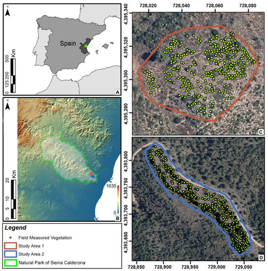 Remote Sensing | Free Full-Text | Classification of Mediterranean Shrub  Species from UAV Point Clouds | HTML