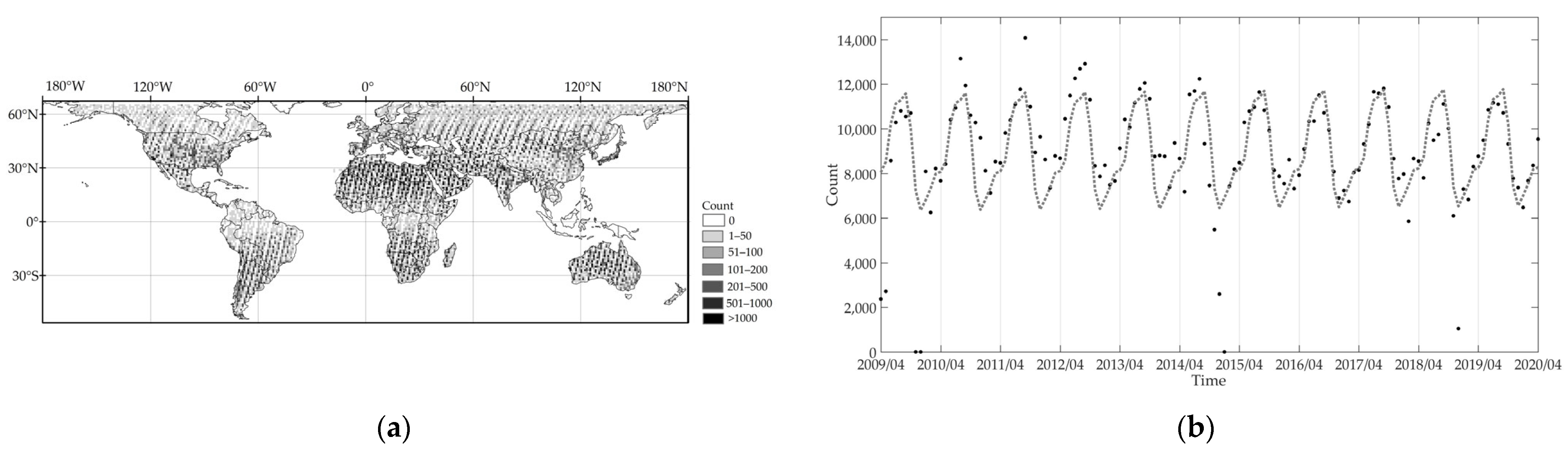 Mapping hydroxyl variability throughout the global remote