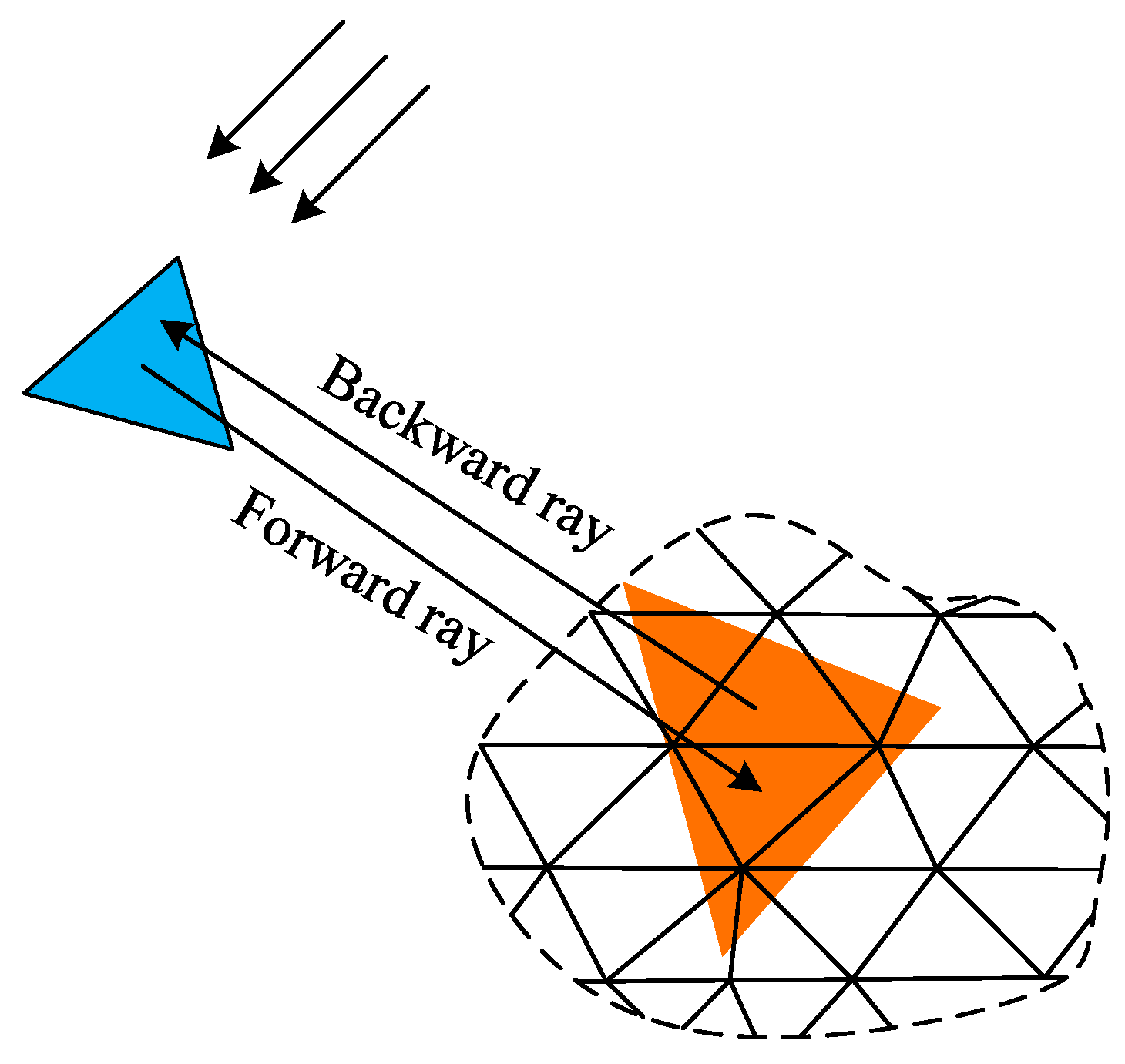 Backward Ray Tracing