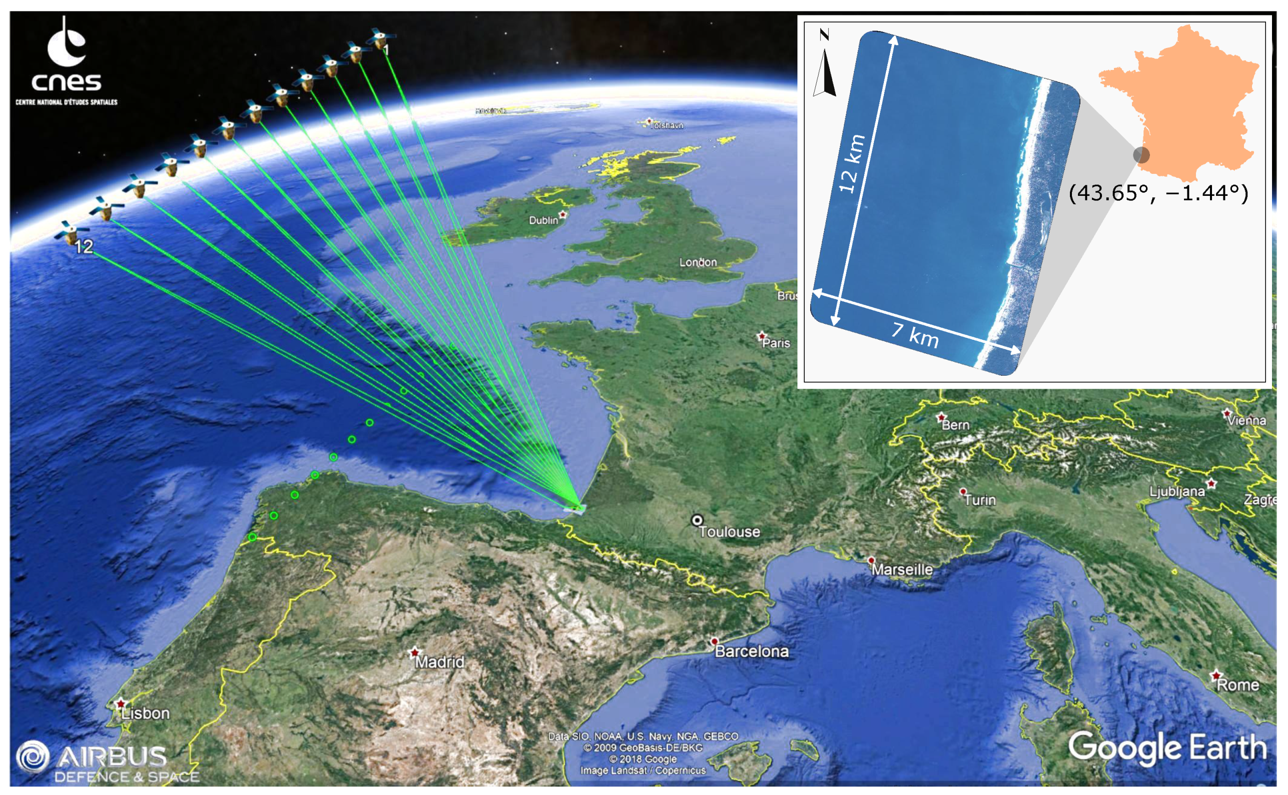 Remote Sensing | Free Full-Text | Depth Inversion from Wave Frequencies in  Temporally Augmented Satellite Video | HTML