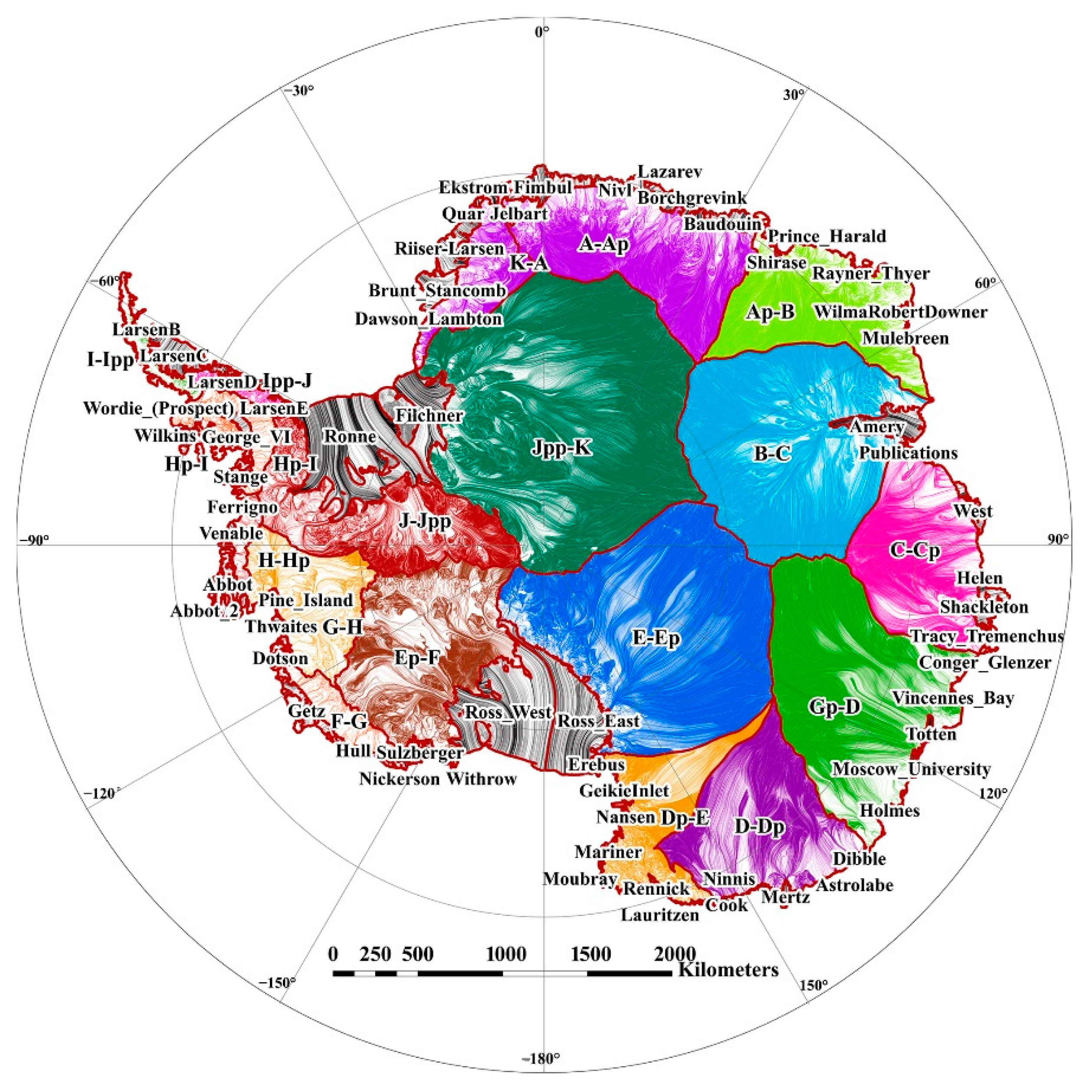 New map of Antarctic ice flow is the most accurate to date •