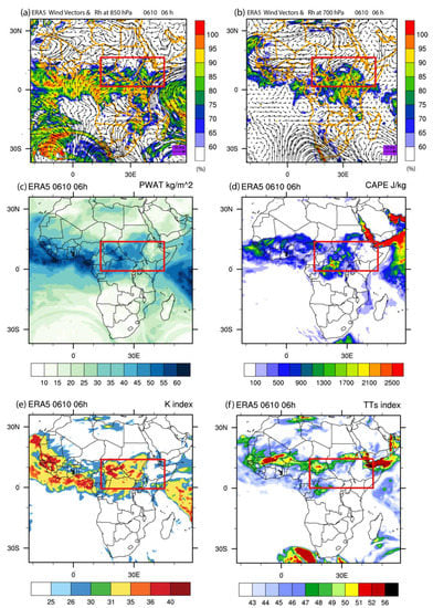 Remote Sensing | Free Full-Text | Assessing the Performance of WRF Model in  Simulating Heavy Precipitation Events over East Africa Using  Satellite-Based Precipitation Product | HTML