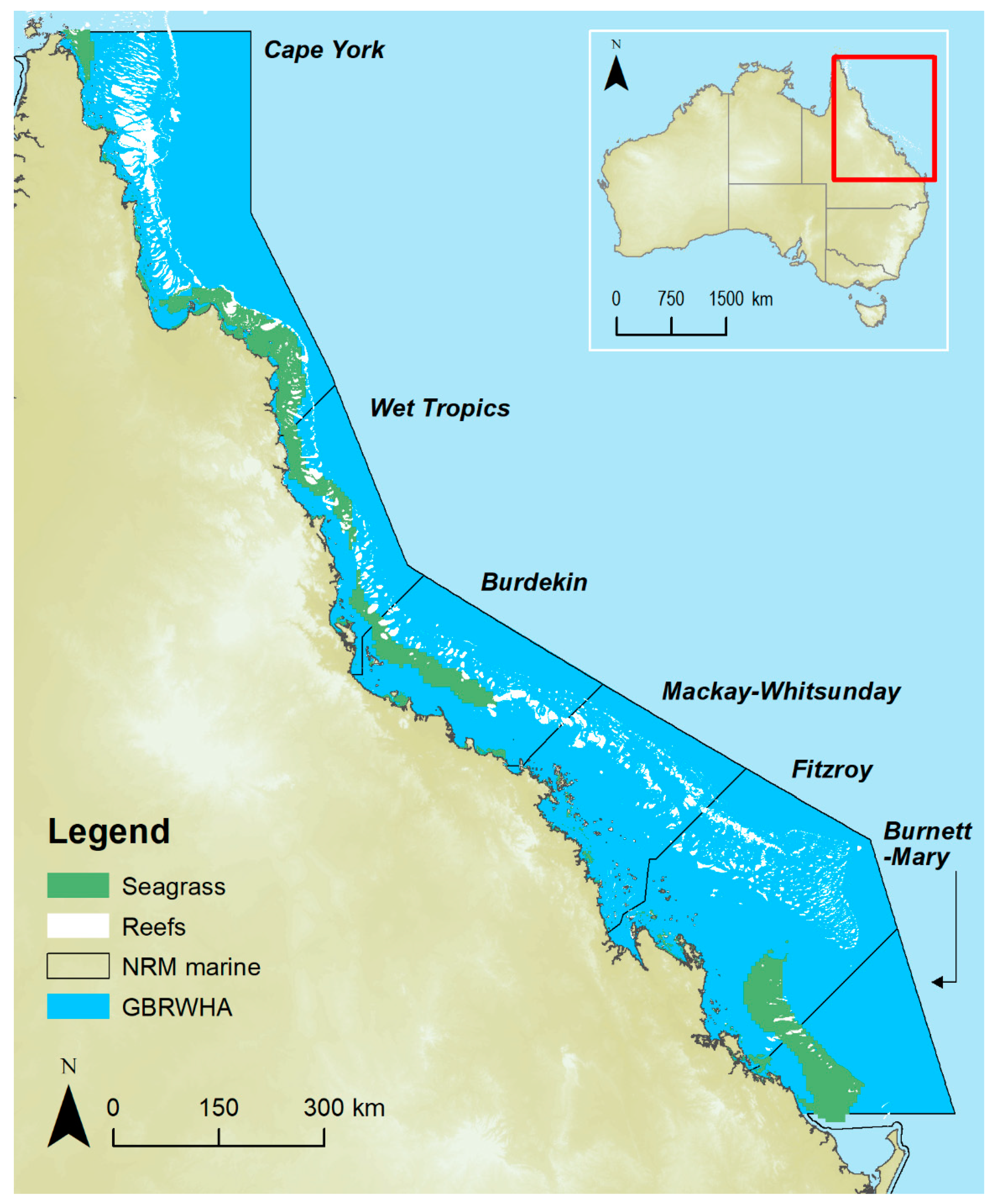 Remote Sensing | Free Full-Text | Improving Approaches to Mapping Seagrass  within the Great Barrier Reef: From Field to Spaceborne Earth Observation