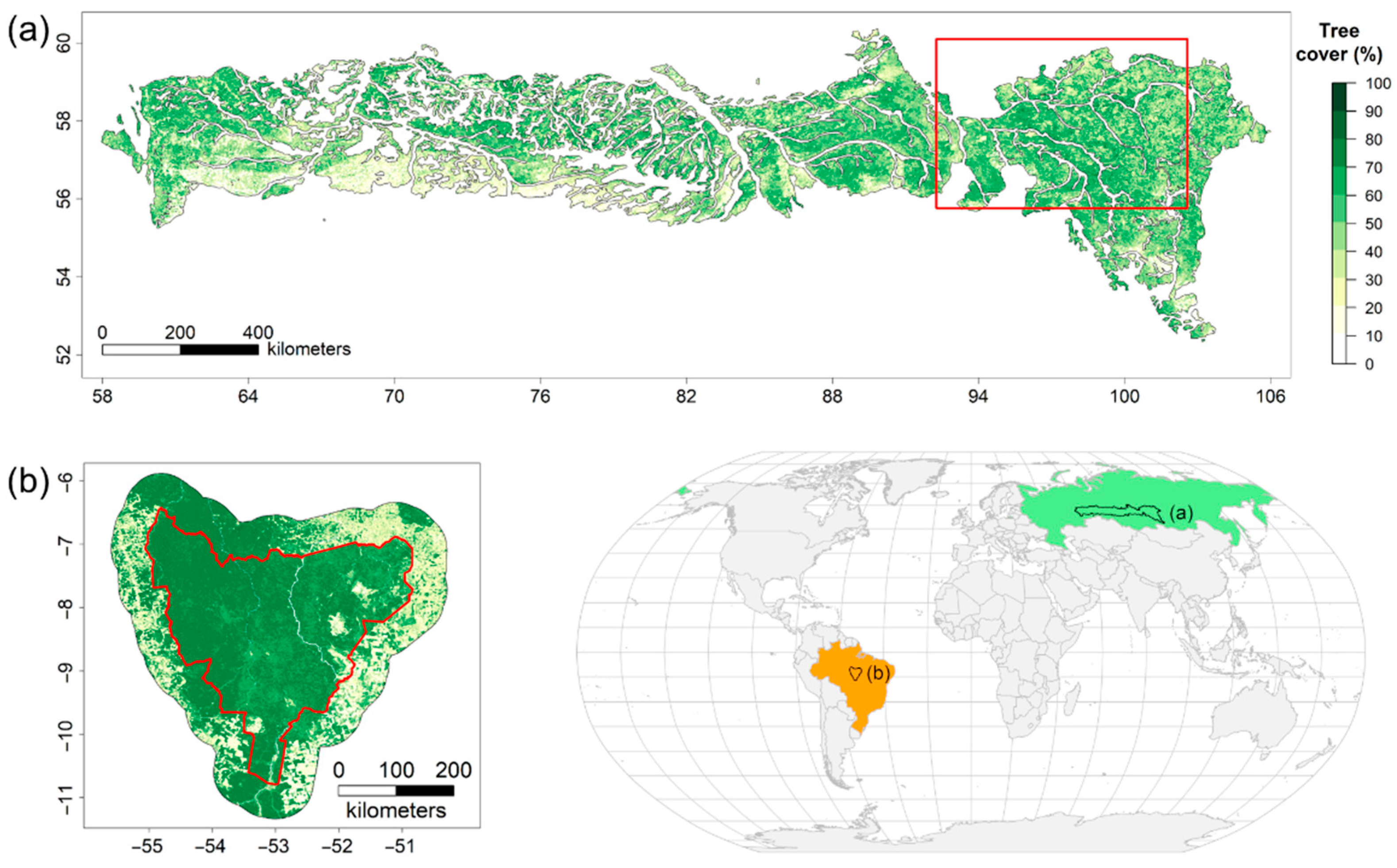 Remote Sensing | Free Full-Text | Mapping Forest Stability within Major  Biomes Using Canopy Indices Derived from MODIS Time Series