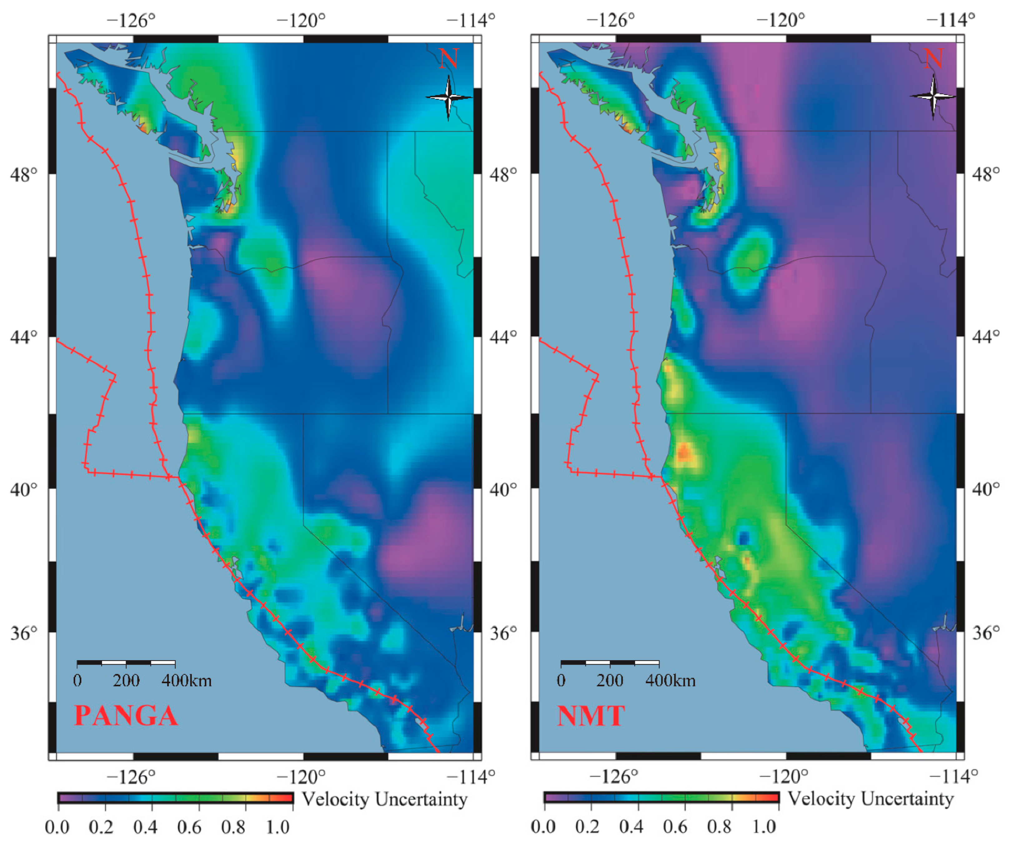 Remote Sensing | Free Full-Text | Sea Level Rise Estimation on the Pacific  Coast from Southern California to Vancouver Island | HTML