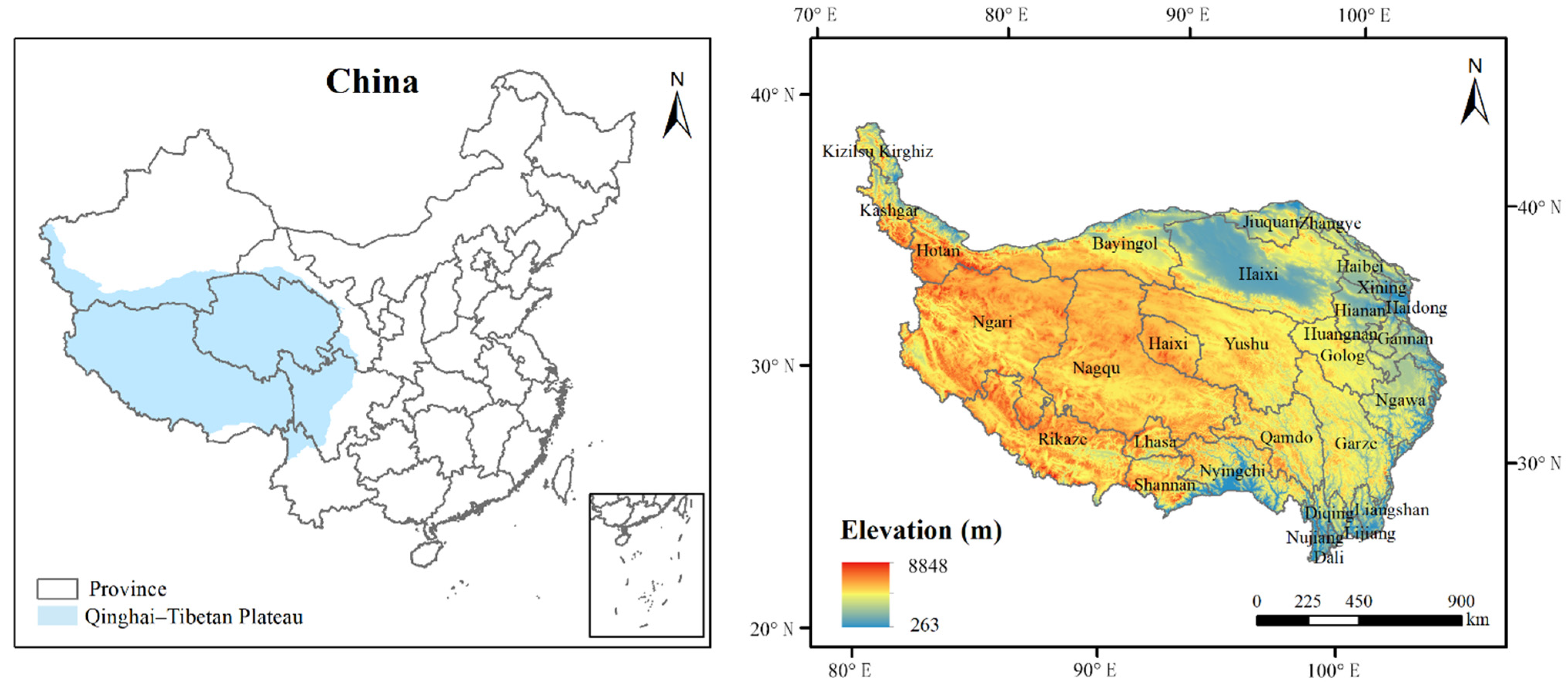 Remote Sensing | Free Full-Text | Landscape Ecological Risk Assessment and  Impact Factor Analysis of the Qinghai&ndash;Tibetan Plateau
