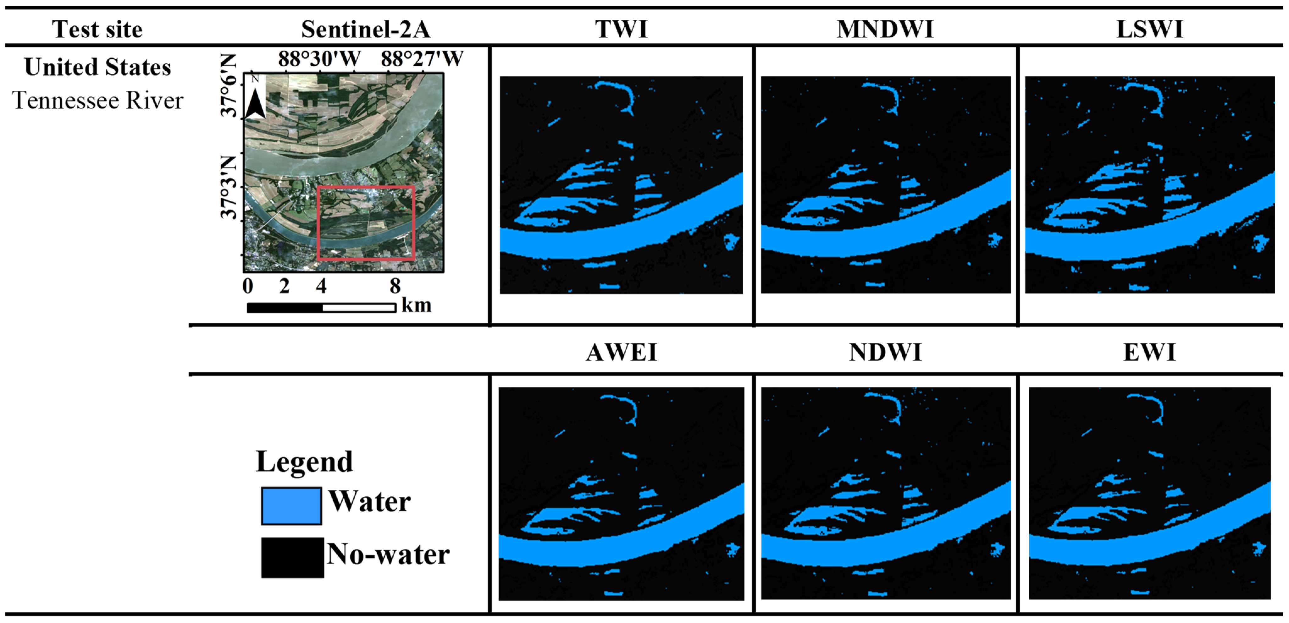 Remote Sensing | Free Full-Text | Triangle Water Index (TWI): An Advanced  Approach for More Accurate Detection and Delineation of Water Surfaces in  Sentinel-2 Data