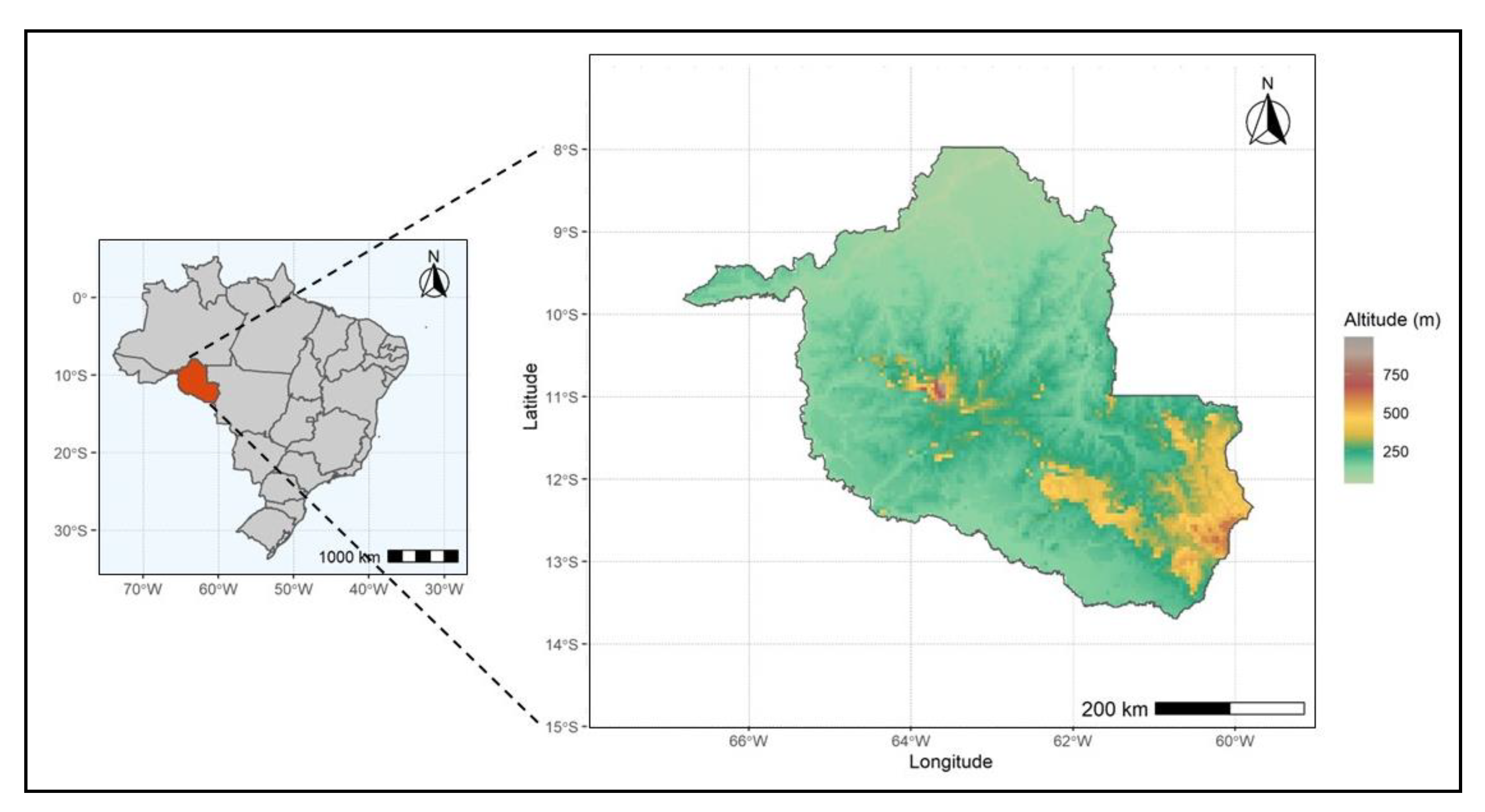 Remote Sensing | Free Full-Text | Analysis of the Influence of  Deforestation on the Microphysical Parameters of Clouds in the Amazon