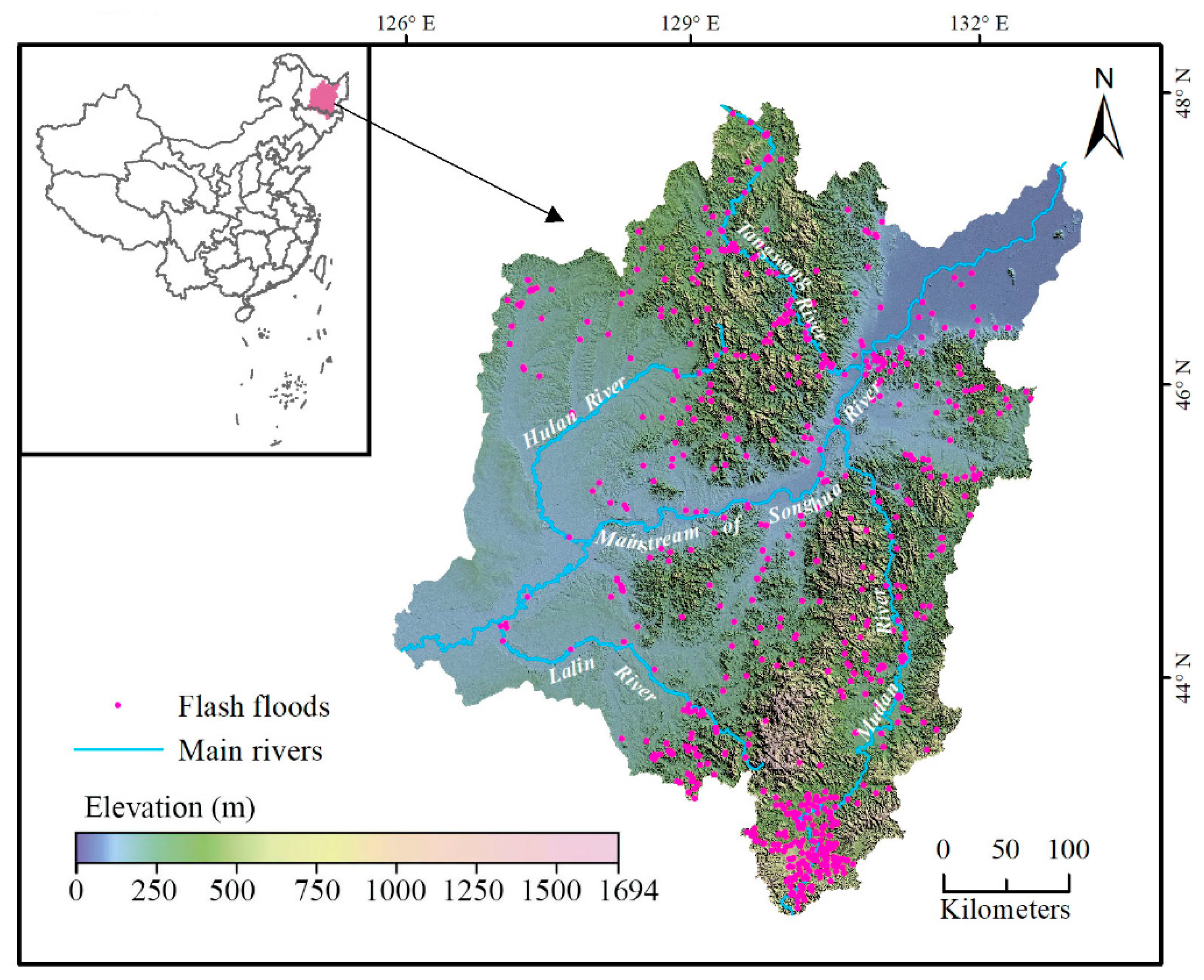 Remote Sensing | Free Full-Text | Embedded Feature Selection and Machine  Learning Methods for Flash Flood Susceptibility-Mapping in the Mainstream  Songhua River Basin, China