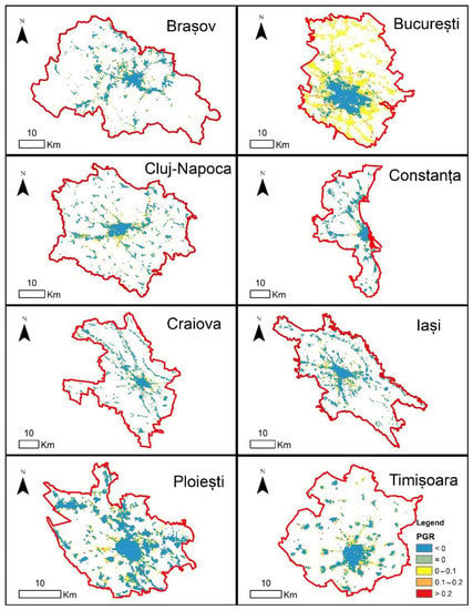 Remote Sensing Free Full Text Ratio Of Land Consumption Rate To Population Growth Rate In