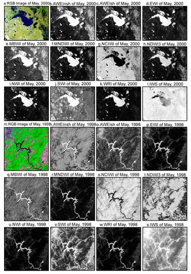 Remote Sensing | Free Full-Text | Comparing Water Indices for Landsat ...