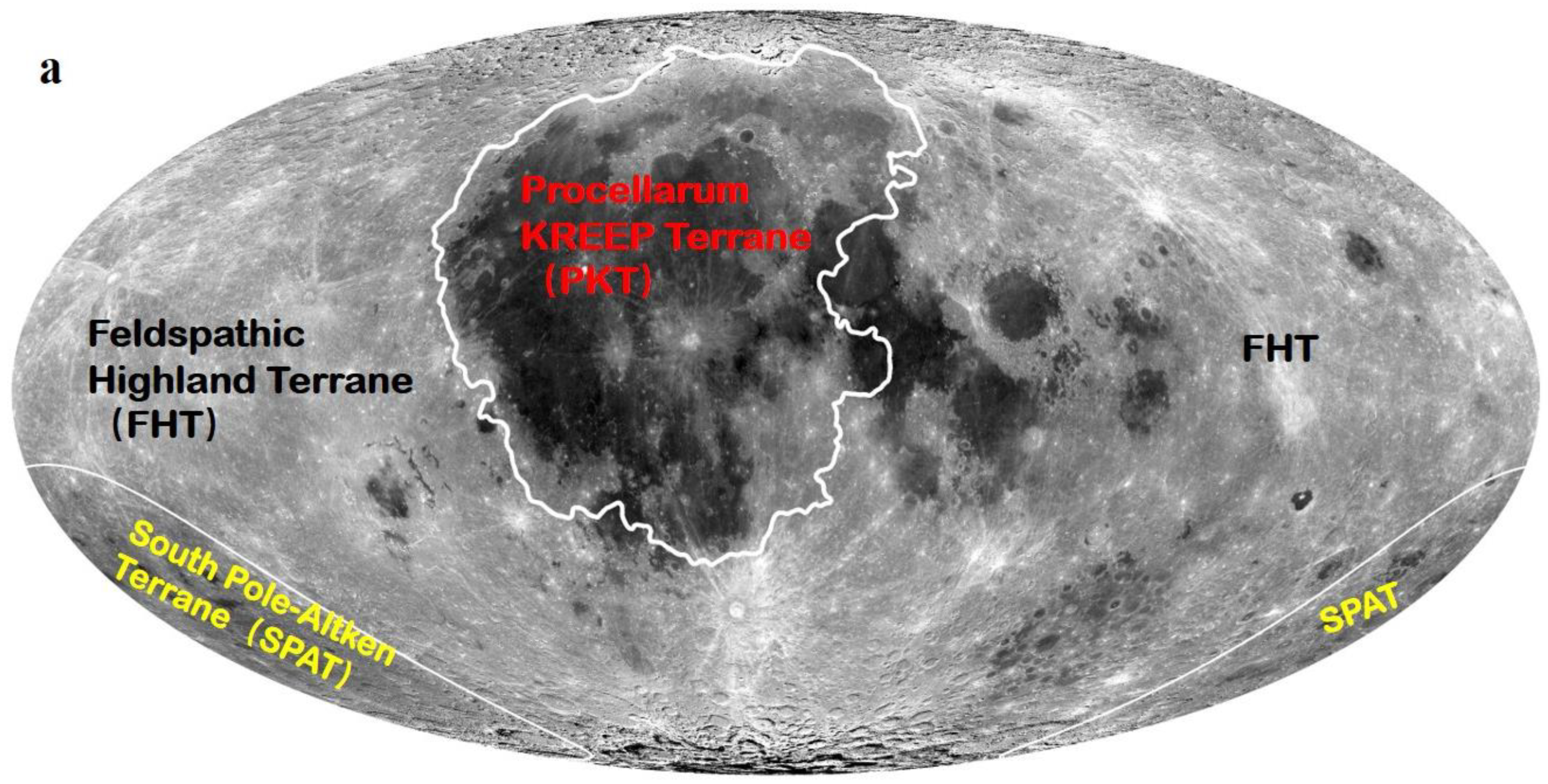Remote Sensing | Free Full-Text | Lunar Procellarum KREEP Terrane (PKT)  Stratigraphy and Structure with Depth: Evidence for Significantly Decreased  Th Concentrations and Thermal Evolution Consequences